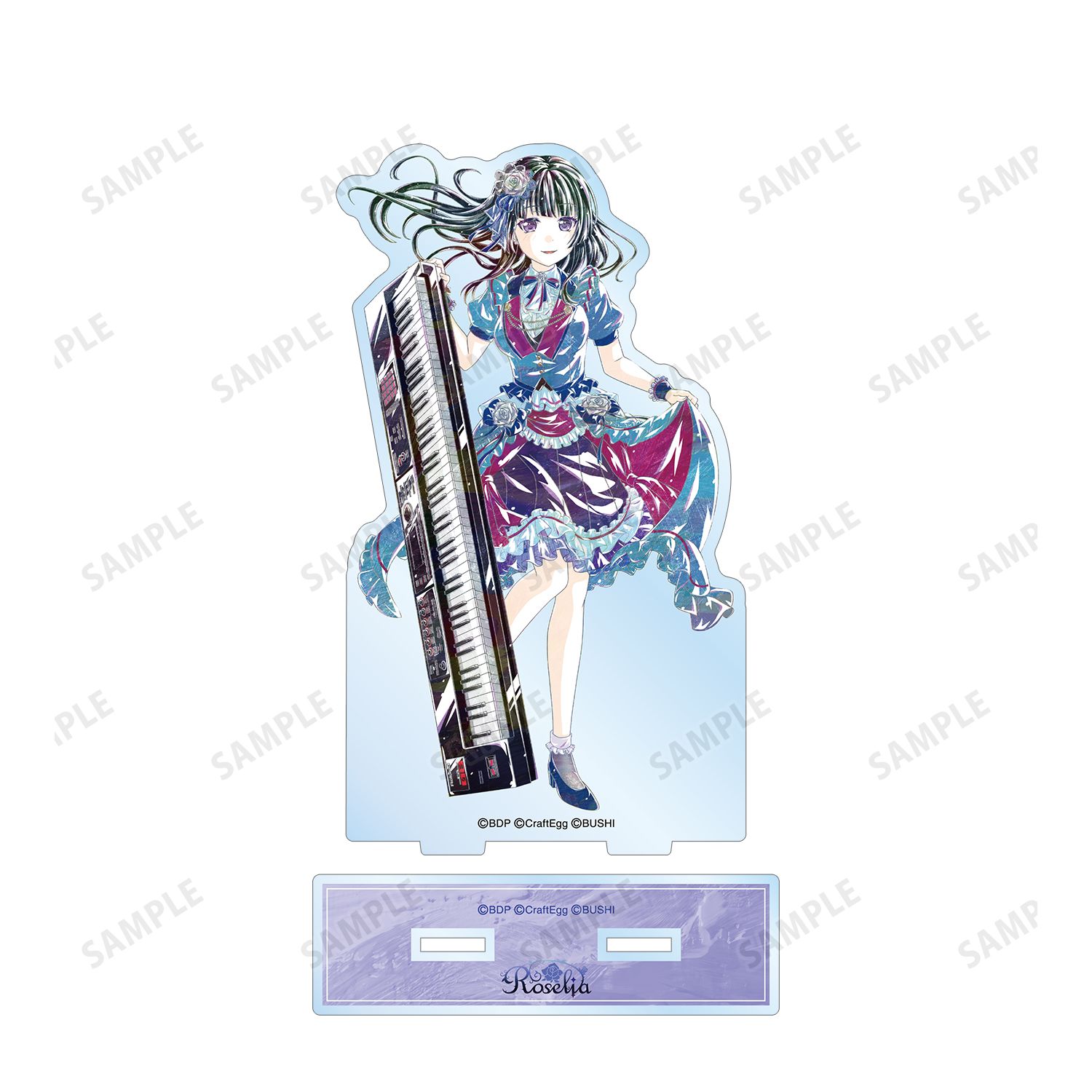バンドリ! ガールズバンドパーティ! 白金 燐子 Ani-Art 第4弾 BIGアクリルスタンド Image 3 | AniSmile
