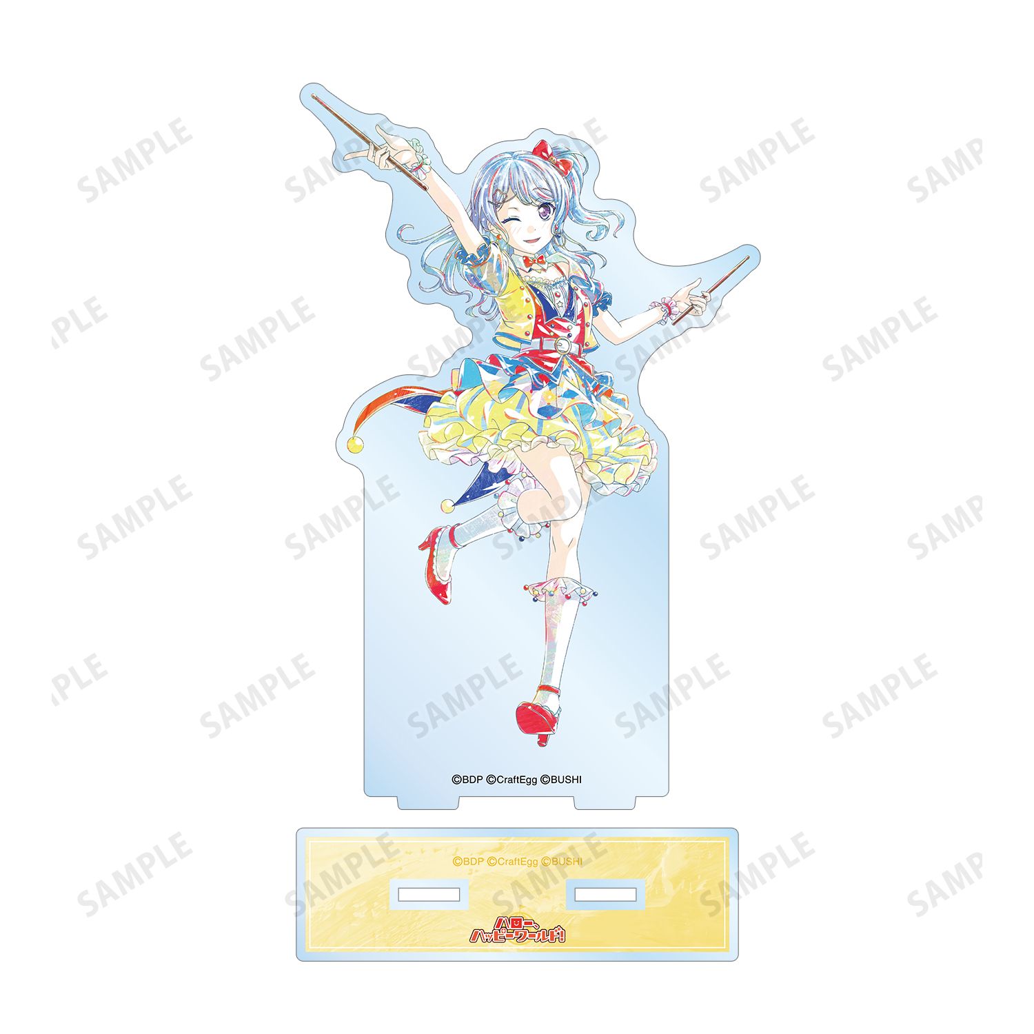 バンドリ! ガールズバンドパーティ! 松原 花音 Ani-Art 第4弾 BIGアクリルスタンド 画像 3 | AniSmile
