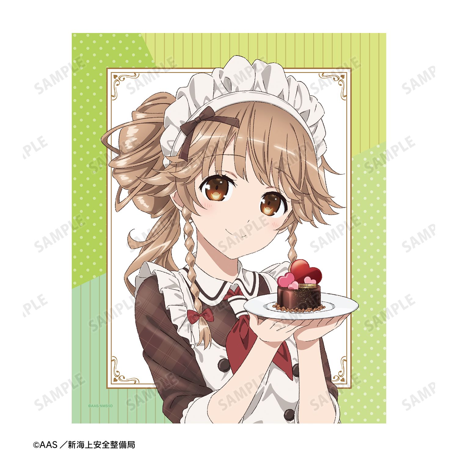 劇場版 ハイスクール・フリート 描き下ろしイラスト 納沙 幸子 バレンタインver. キャンバスボード 图片 3 | AniSmile