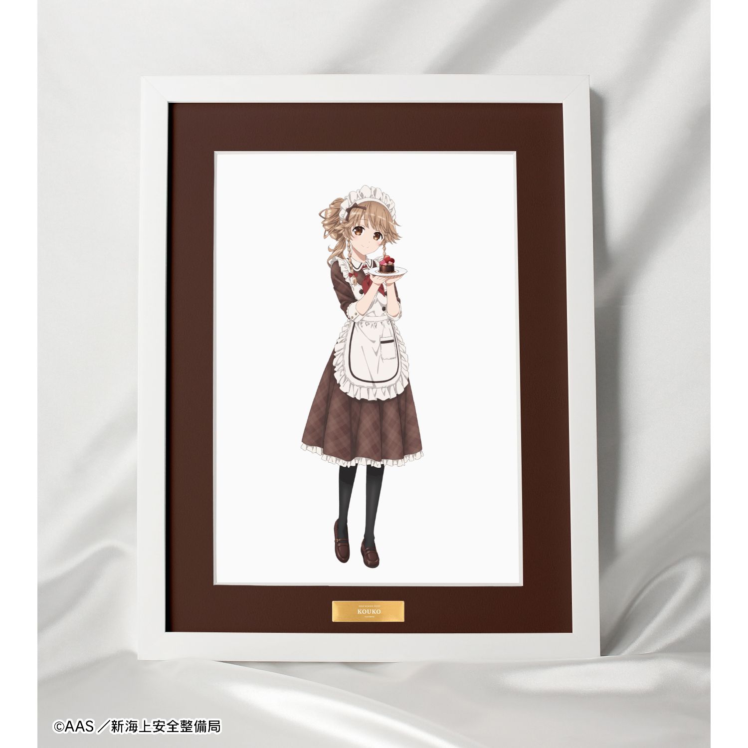 劇場版 ハイスクール・フリート 描き下ろしイラスト 納沙 幸子 バレンタインver. キャラファイングラフ 图片 6 | AniSmile