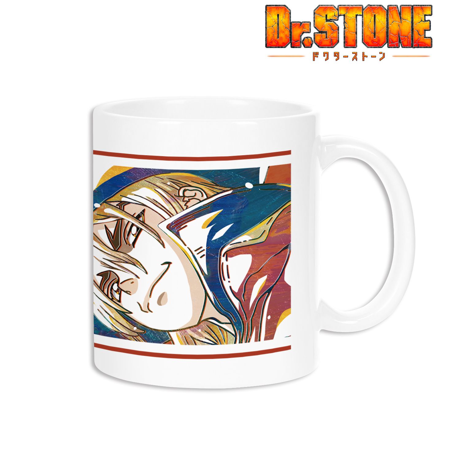 TVアニメ「Dr.STONE」 七海龍水 Ani-Art 第2弾 マグカップ Image 2 | AniSmile