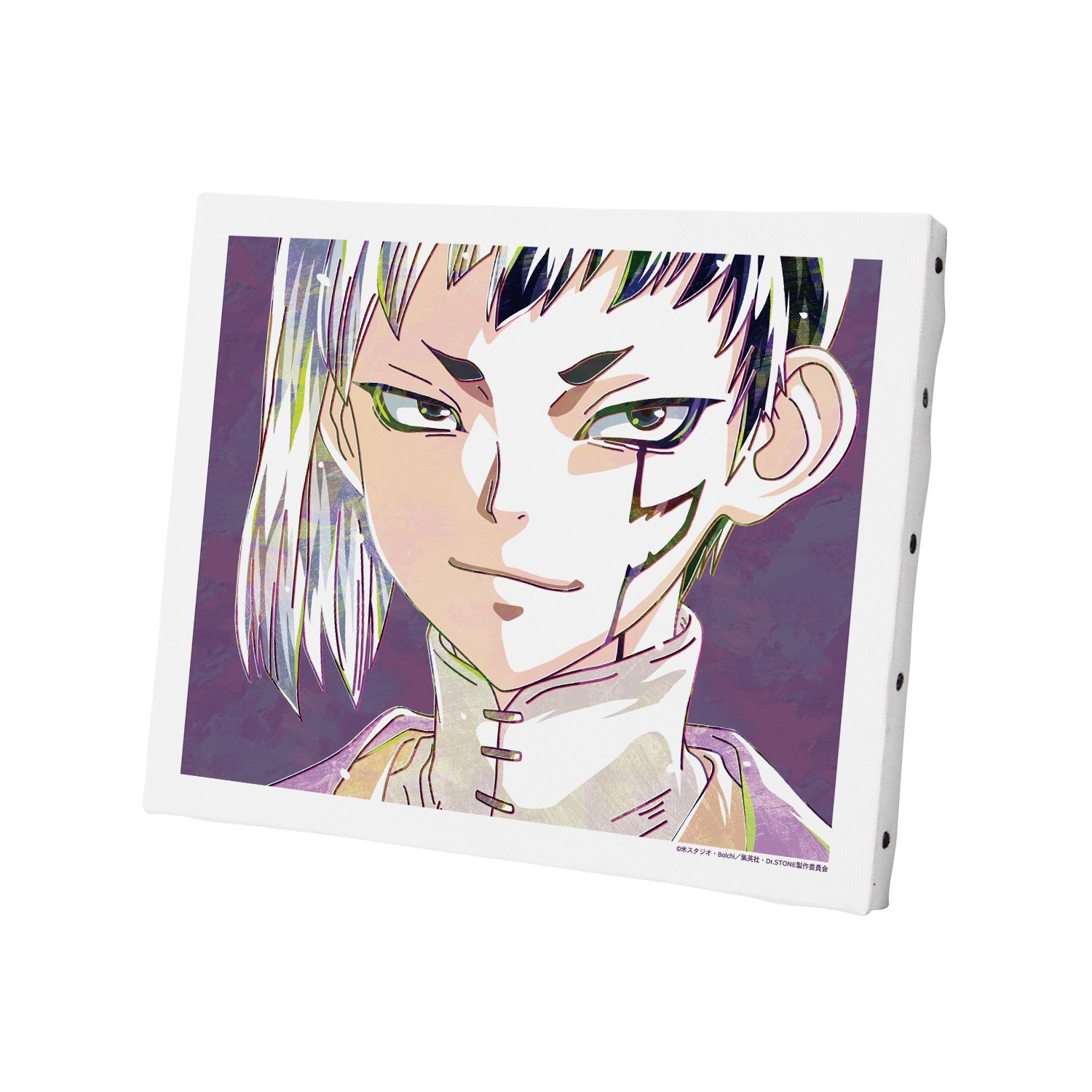 TVアニメ「Dr.STONE」 あさぎりゲン Ani-Art 第2弾 キャンバスボード - official product image | AniSmile