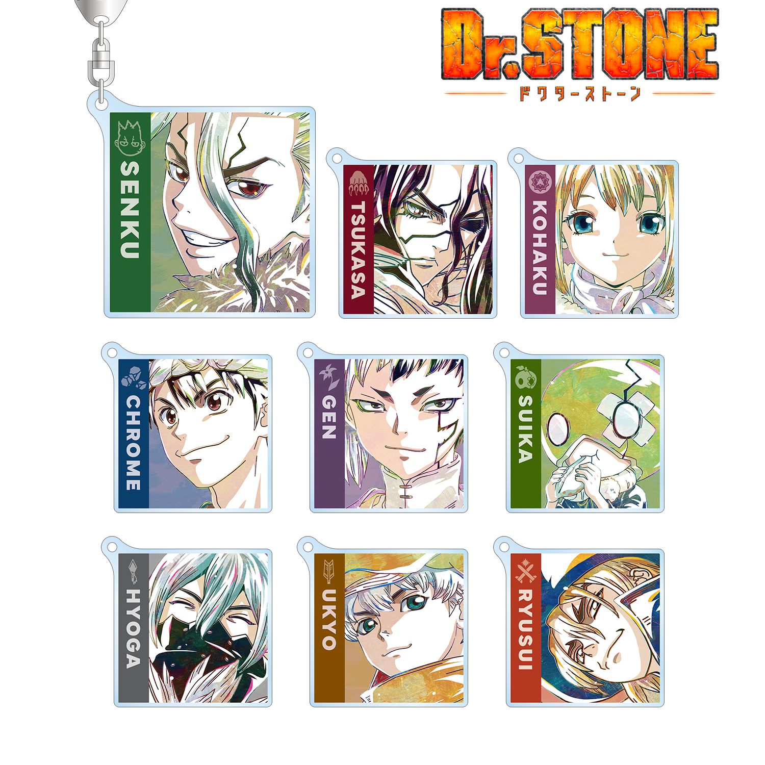 TVアニメ「Dr.STONE」 トレーディング Ani-Art 第2弾 アクリルキーホルダー(単位/単品) Image 2 | AniSmile