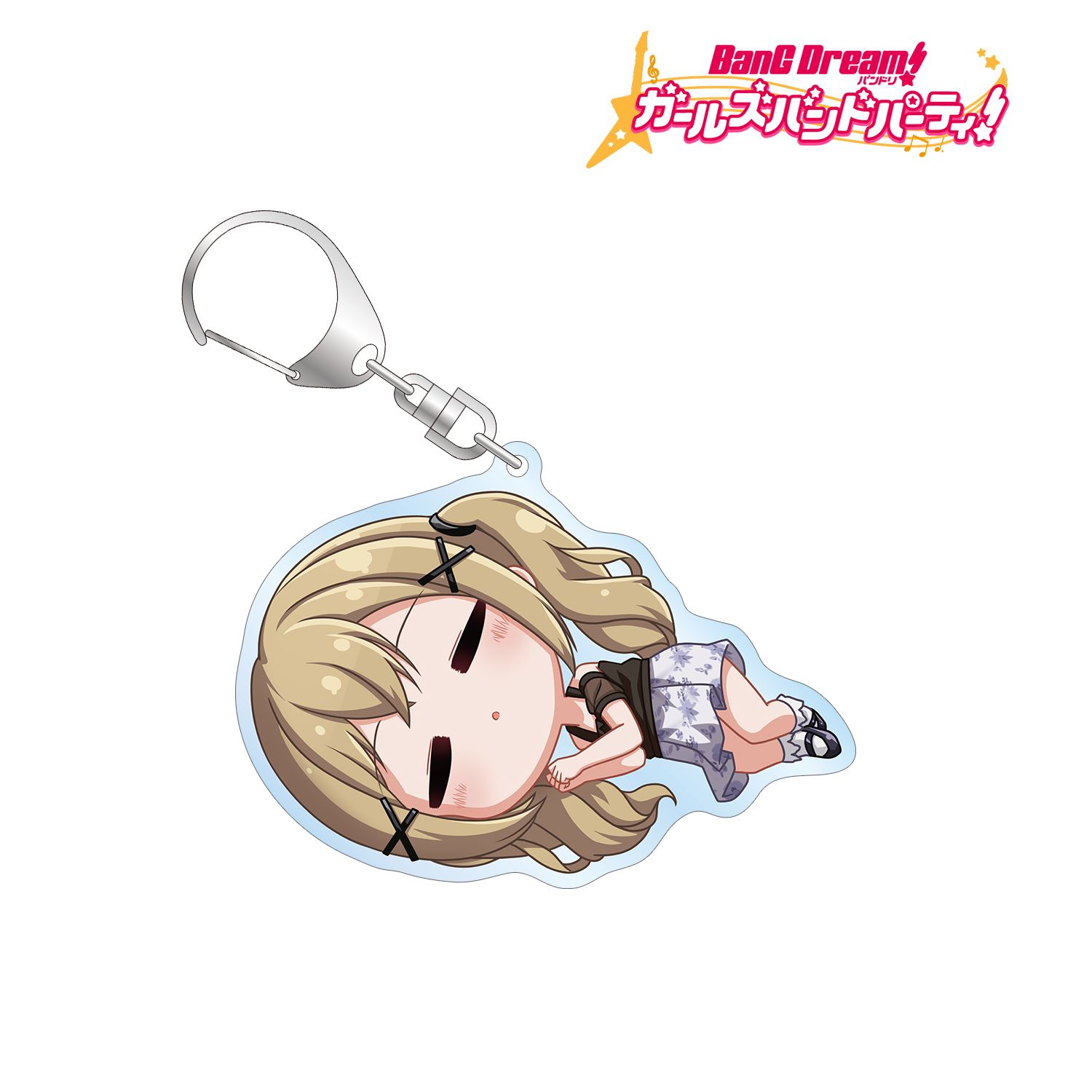 バンドリ! ガールズバンドパーティ! 市ヶ谷 有咲 ちびころ BIGアクリルキーホルダー - AniSmile