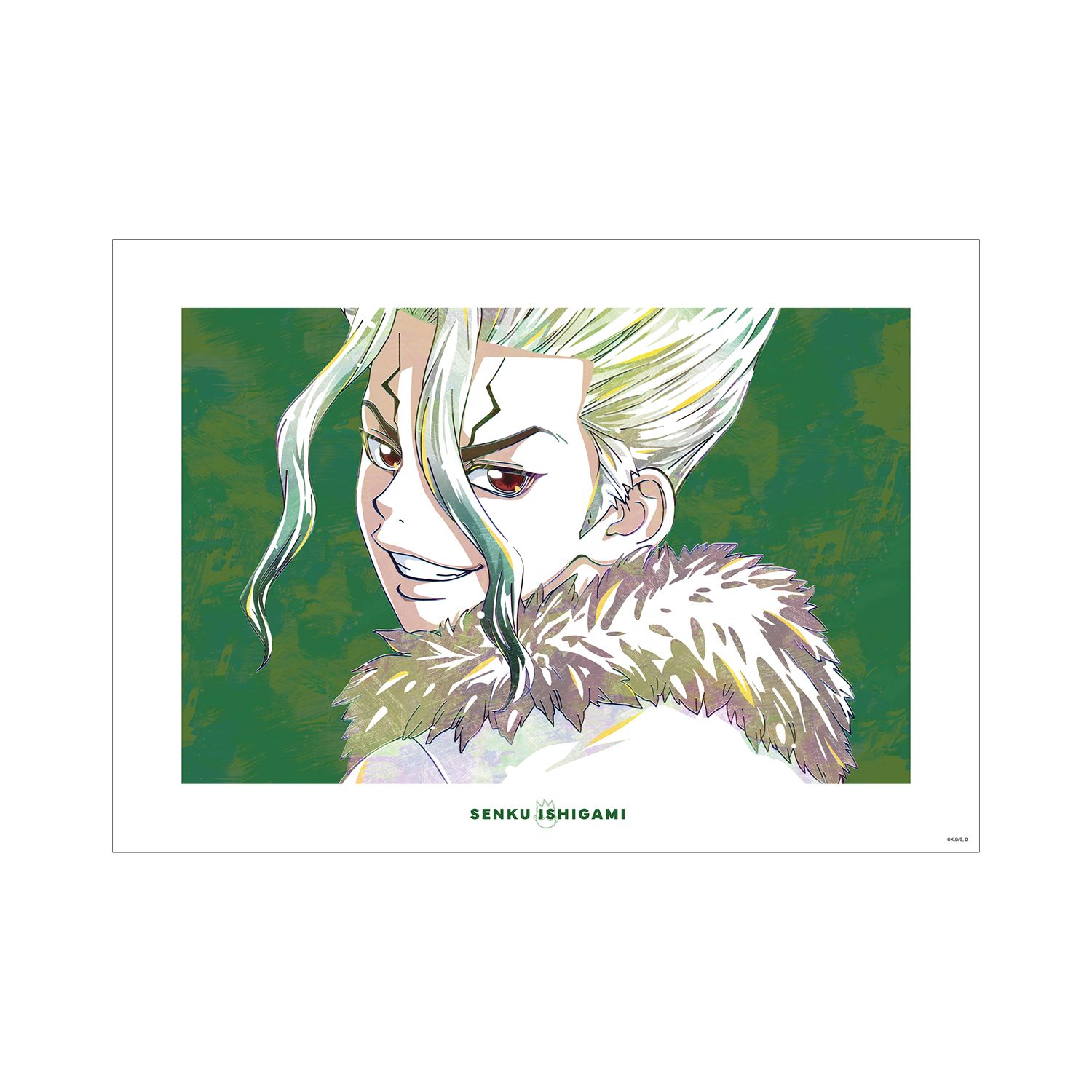TVアニメ「Dr.STONE」 石神千空 Ani-Art 第2弾 A3マット加工ポスター - official product image | AniSmile