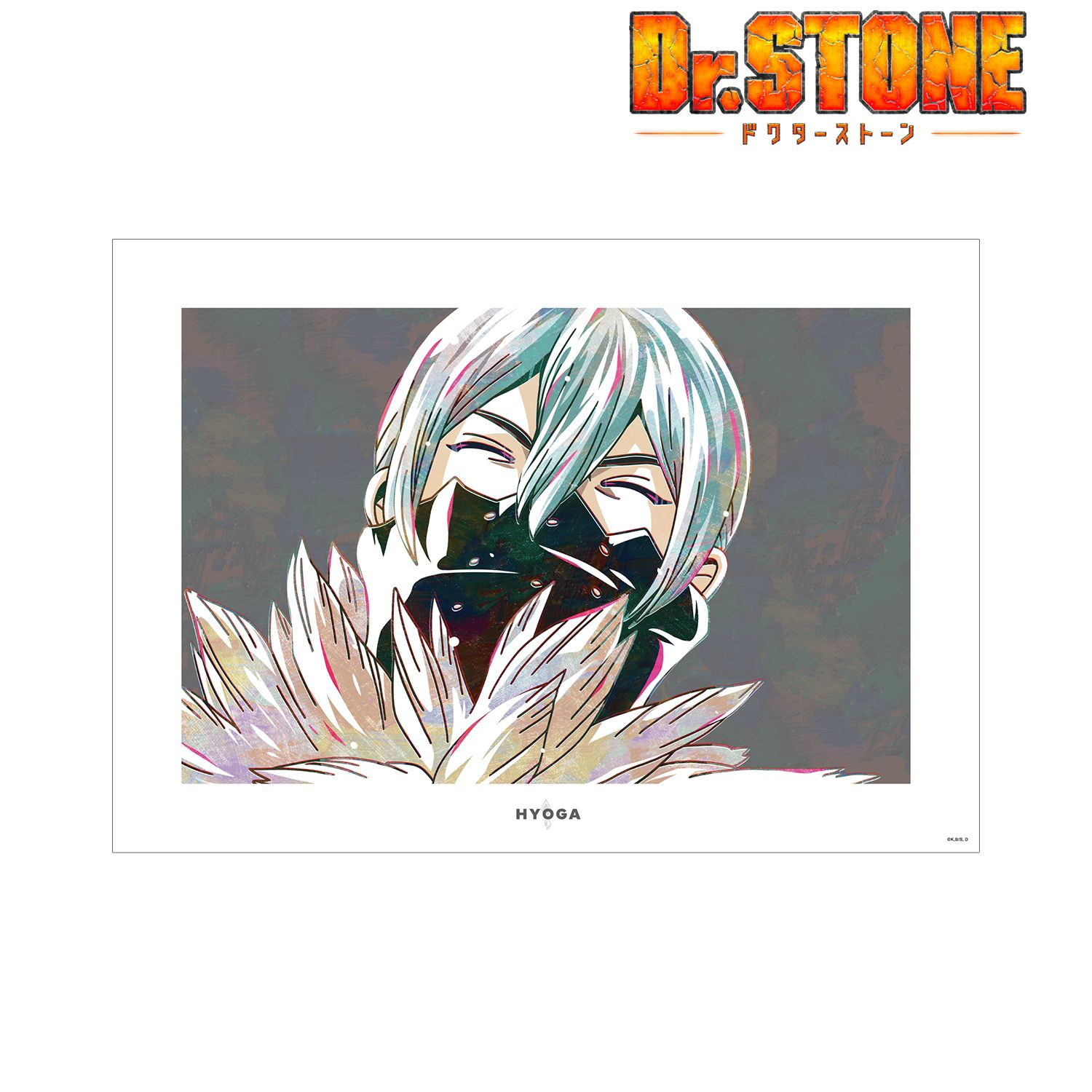 TVアニメ「Dr.STONE」 氷月 Ani-Art 第2弾 A3マット加工ポスター 画像 2 | AniSmile