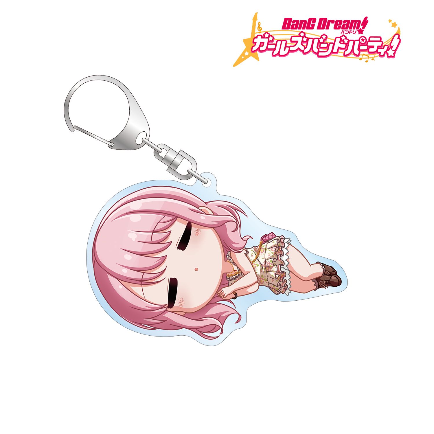 バンドリ! ガールズバンドパーティ! 丸山 彩 ちびころ BIGアクリルキーホルダー Image 2 | AniSmile