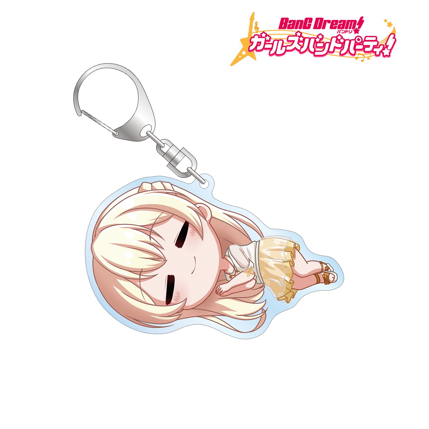 バンドリ! ガールズバンドパーティ! 白鷺 千聖 ちびころ BIGアクリルキーホルダー Image 2 | AniSmile
