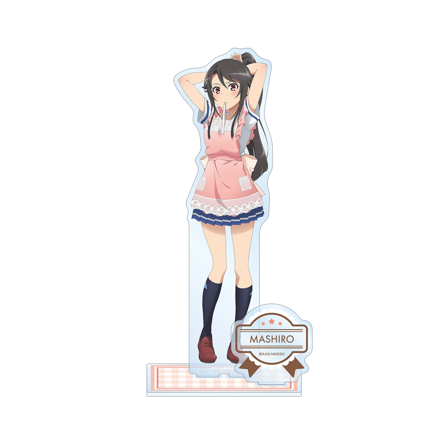 劇場版 ハイスクール・フリート 描き下ろしイラスト 宗谷 ましろ 制服エプロンver. パーツ付きBIGアクリルスタンド 图片 2 | AniSmile
