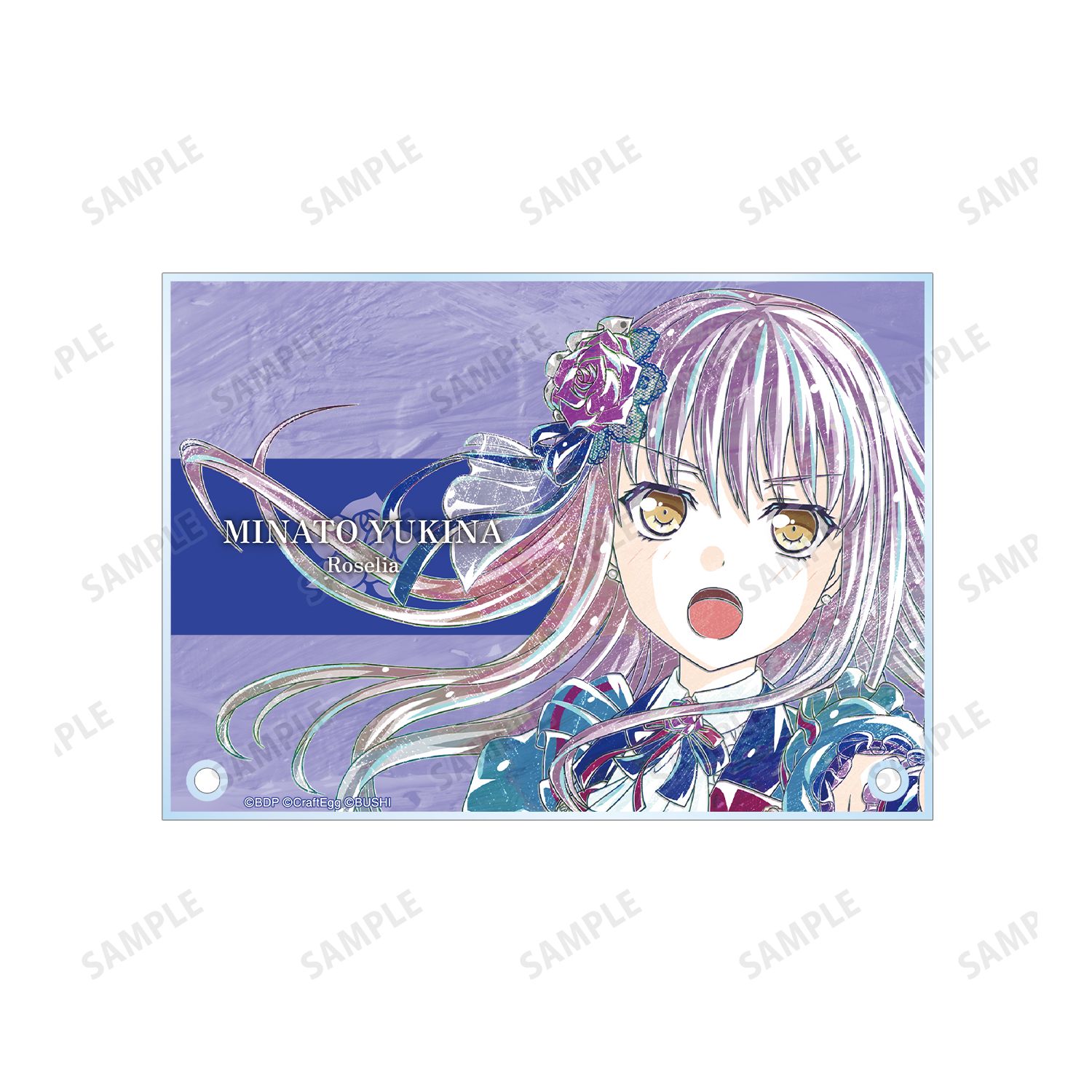 バンドリ! ガールズバンドパーティ! 湊 友希那 Ani-Art 第4弾 ダブルアクリルパネル Image 3 | AniSmile