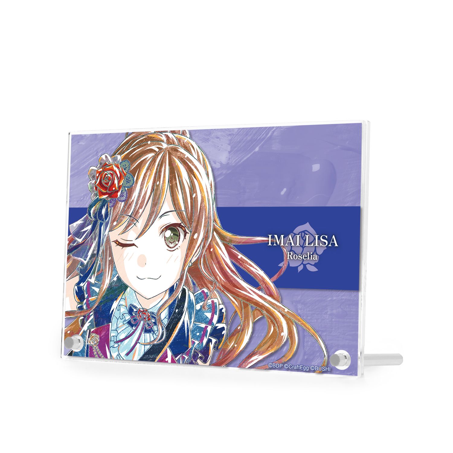 バンドリ! ガールズバンドパーティ! 今井 リサ Ani-Art 第4弾 ダブルアクリルパネル - AniSmile