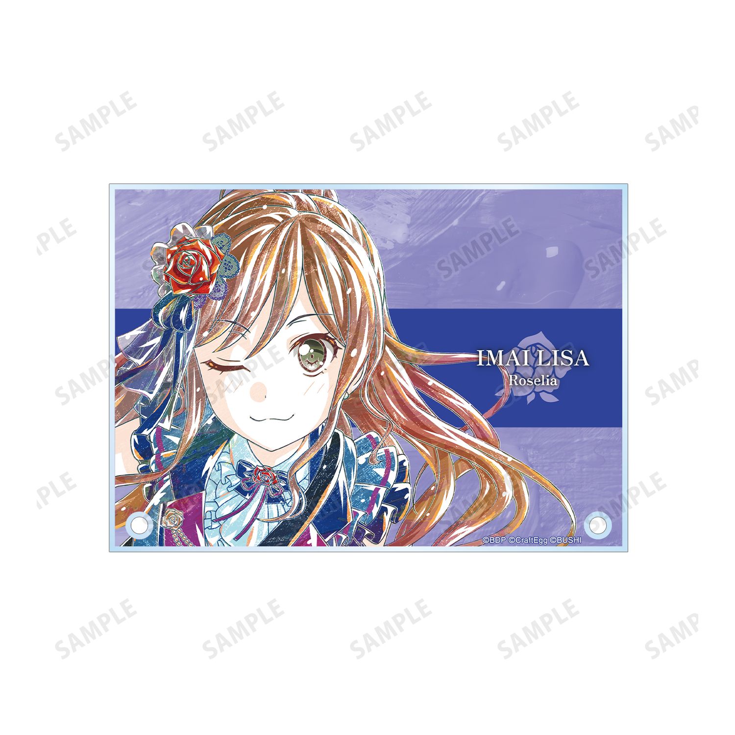 バンドリ! ガールズバンドパーティ! 今井 リサ Ani-Art 第4弾 ダブルアクリルパネル Image 3 | AniSmile