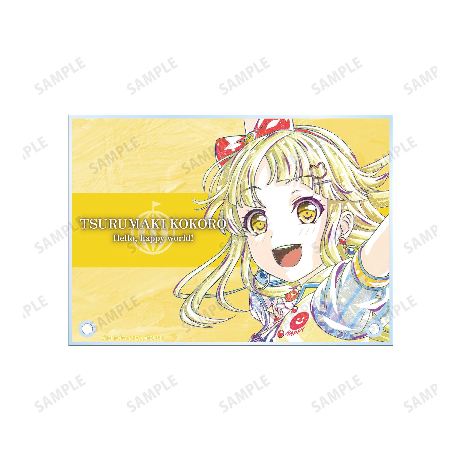 バンドリ! ガールズバンドパーティ! 弦巻 こころ Ani-Art 第4弾 ダブルアクリルパネル Image 3 | AniSmile