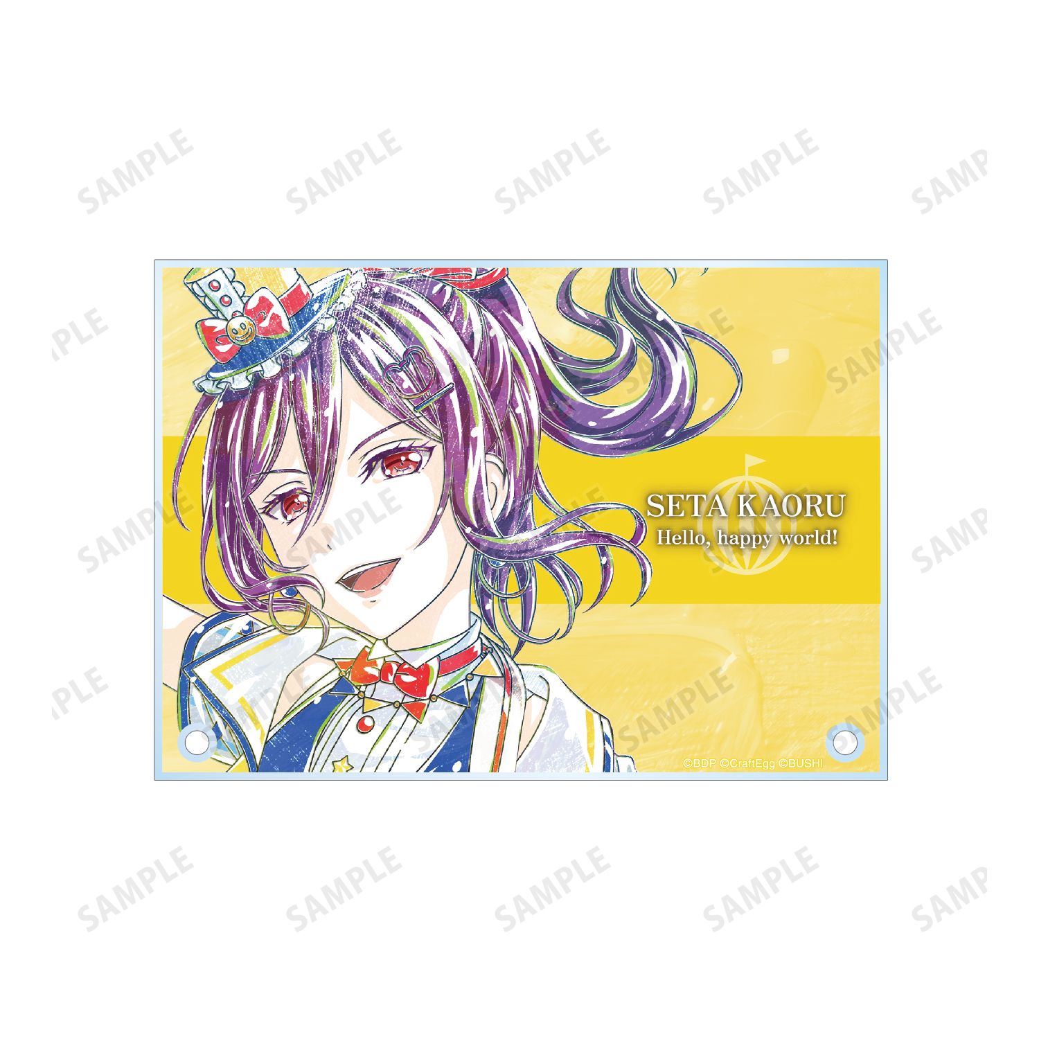 バンドリ! ガールズバンドパーティ! 瀬田 薫 Ani-Art 第4弾 ダブルアクリルパネル Image 3 | AniSmile