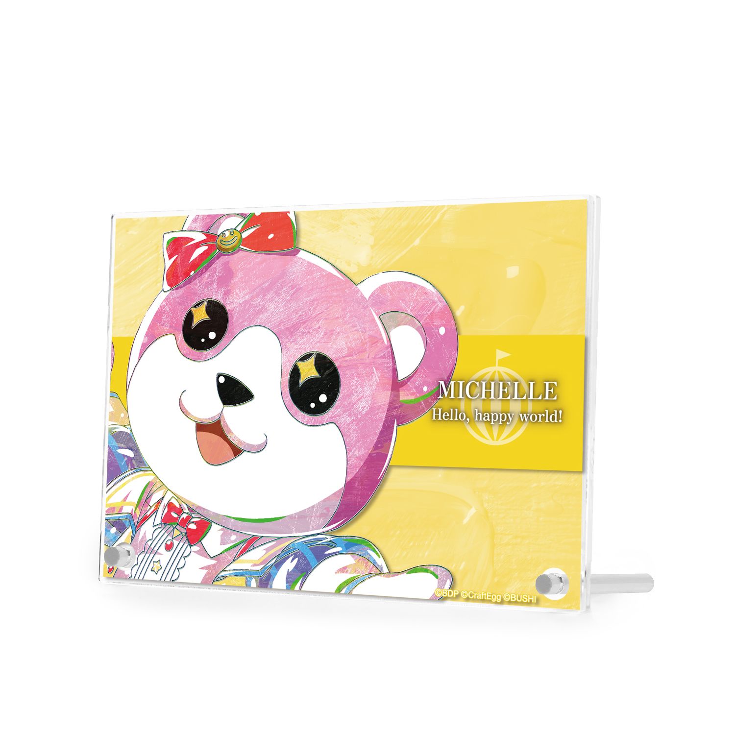 バンドリ! ガールズバンドパーティ! ミッシェル Ani-Art 第4弾 ダブルアクリルパネル - AniSmile