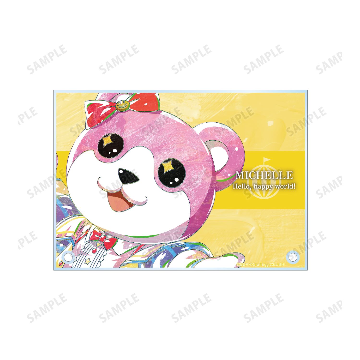 バンドリ! ガールズバンドパーティ! ミッシェル Ani-Art 第4弾 ダブルアクリルパネル Image 3 | AniSmile