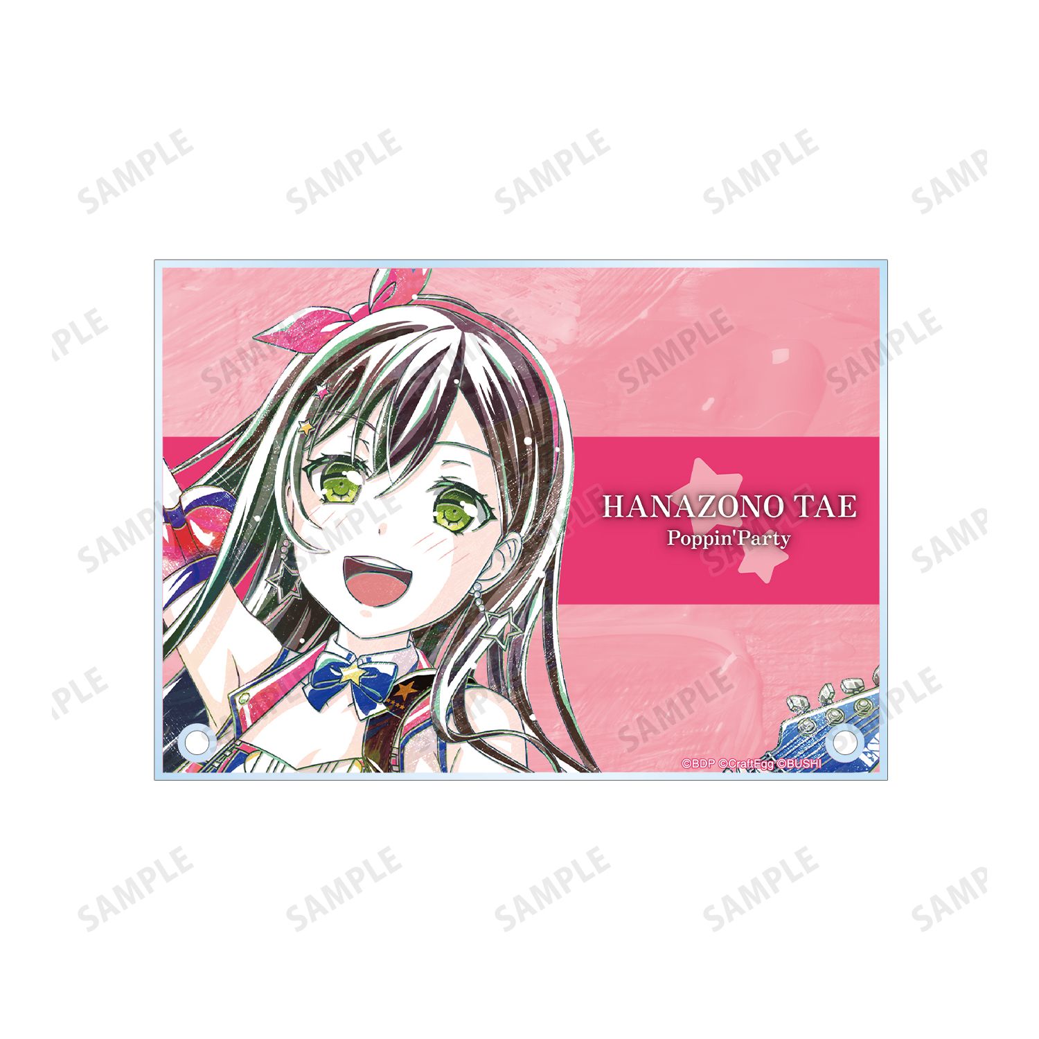 バンドリ! ガールズバンドパーティ! 花園 たえ Ani-Art 第4弾 ダブルアクリルパネル Image 2 | AniSmile