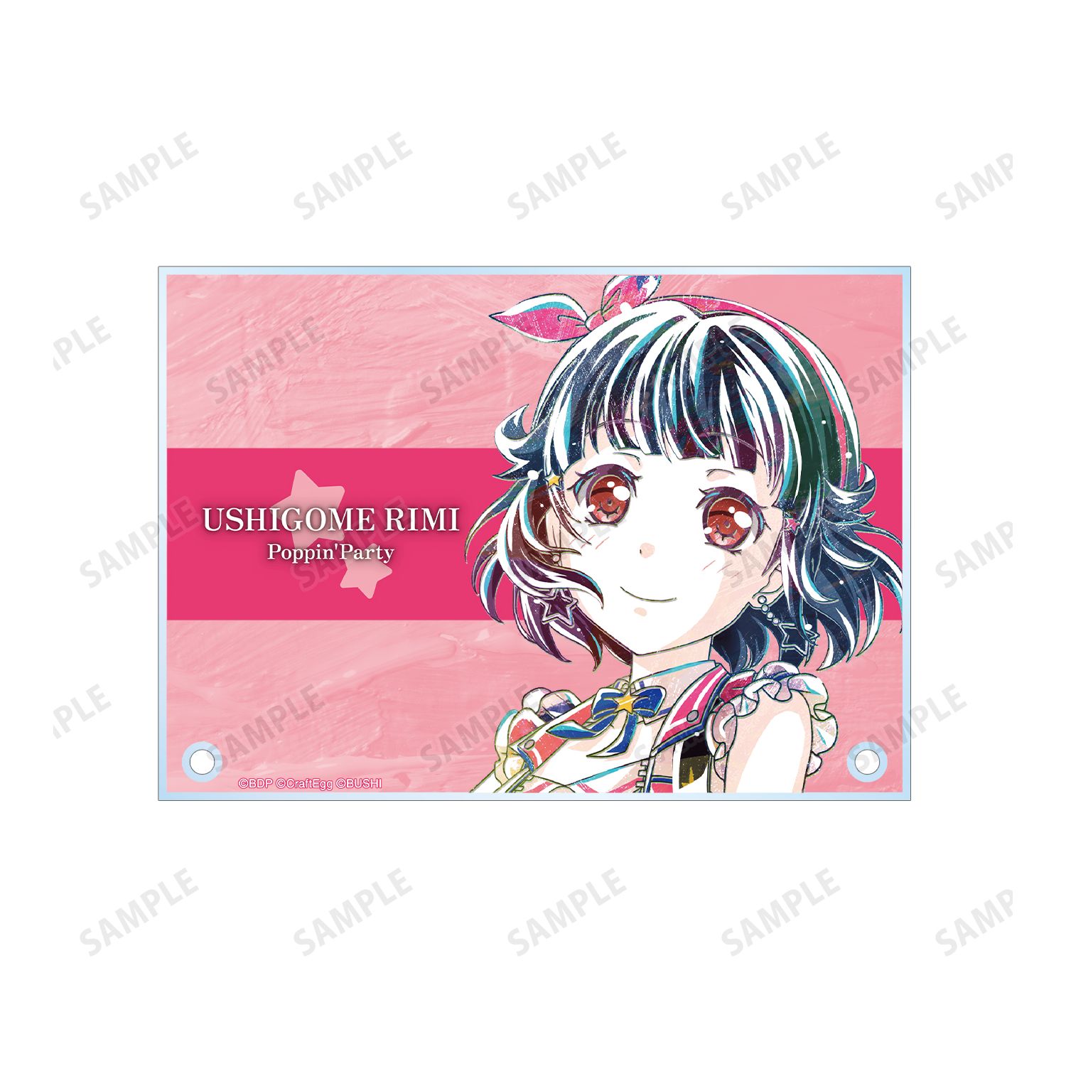 バンドリ! ガールズバンドパーティ! 牛込 りみ Ani-Art 第4弾 ダブルアクリルパネル Image 3 | AniSmile