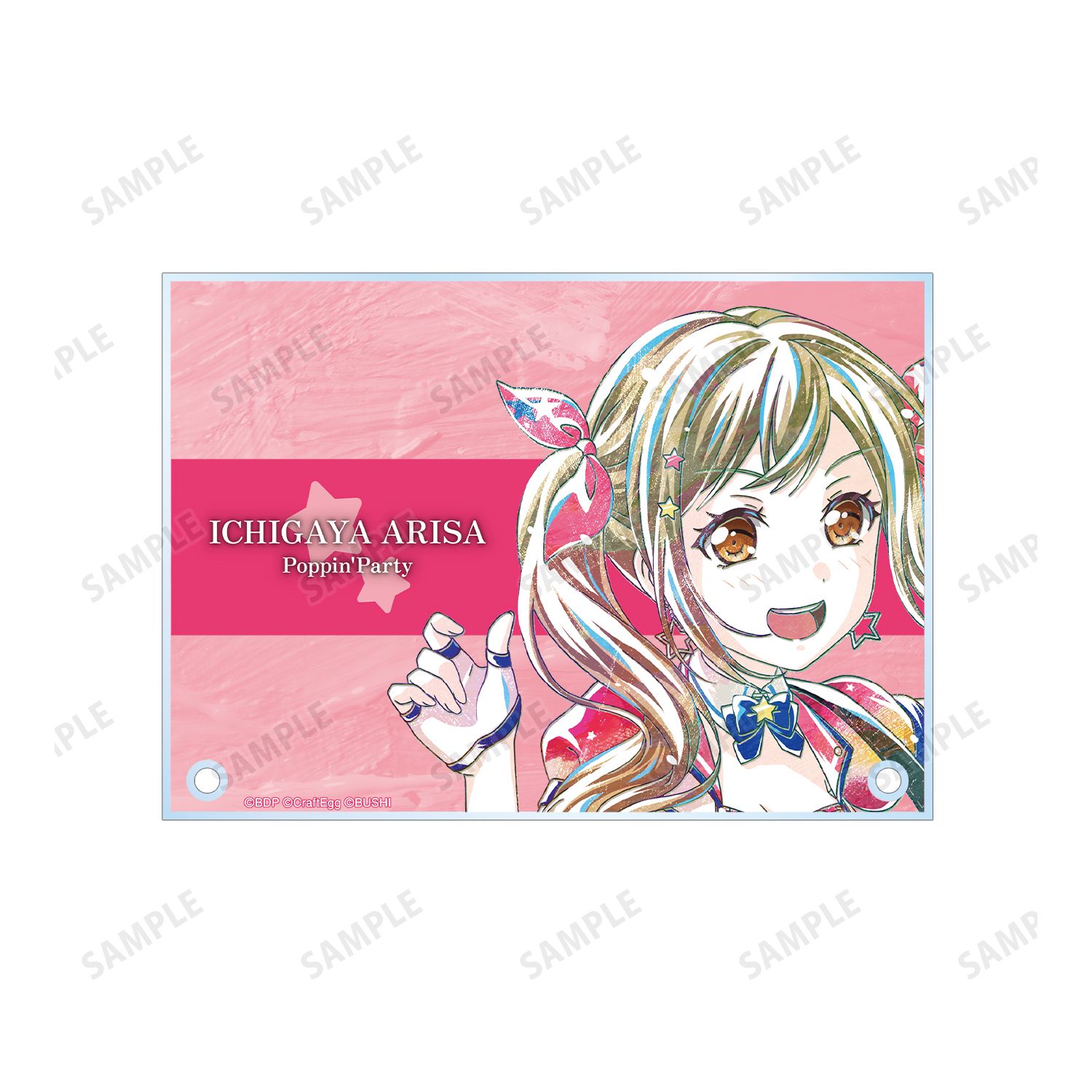 バンドリ! ガールズバンドパーティ! 市ヶ谷 有咲 Ani-Art 第4弾 ダブルアクリルパネル Image 3 | AniSmile