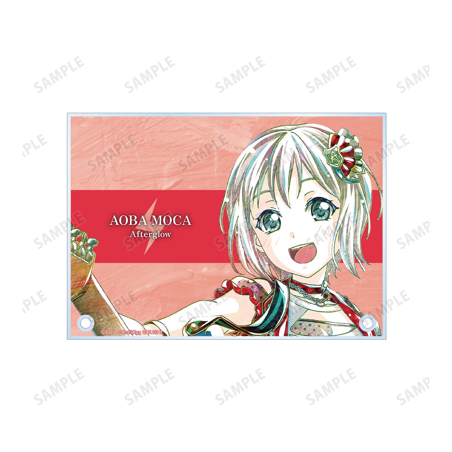 バンドリ! ガールズバンドパーティ! 青葉 モカ Ani-Art 第4弾 ダブルアクリルパネル 图片 3 | AniSmile