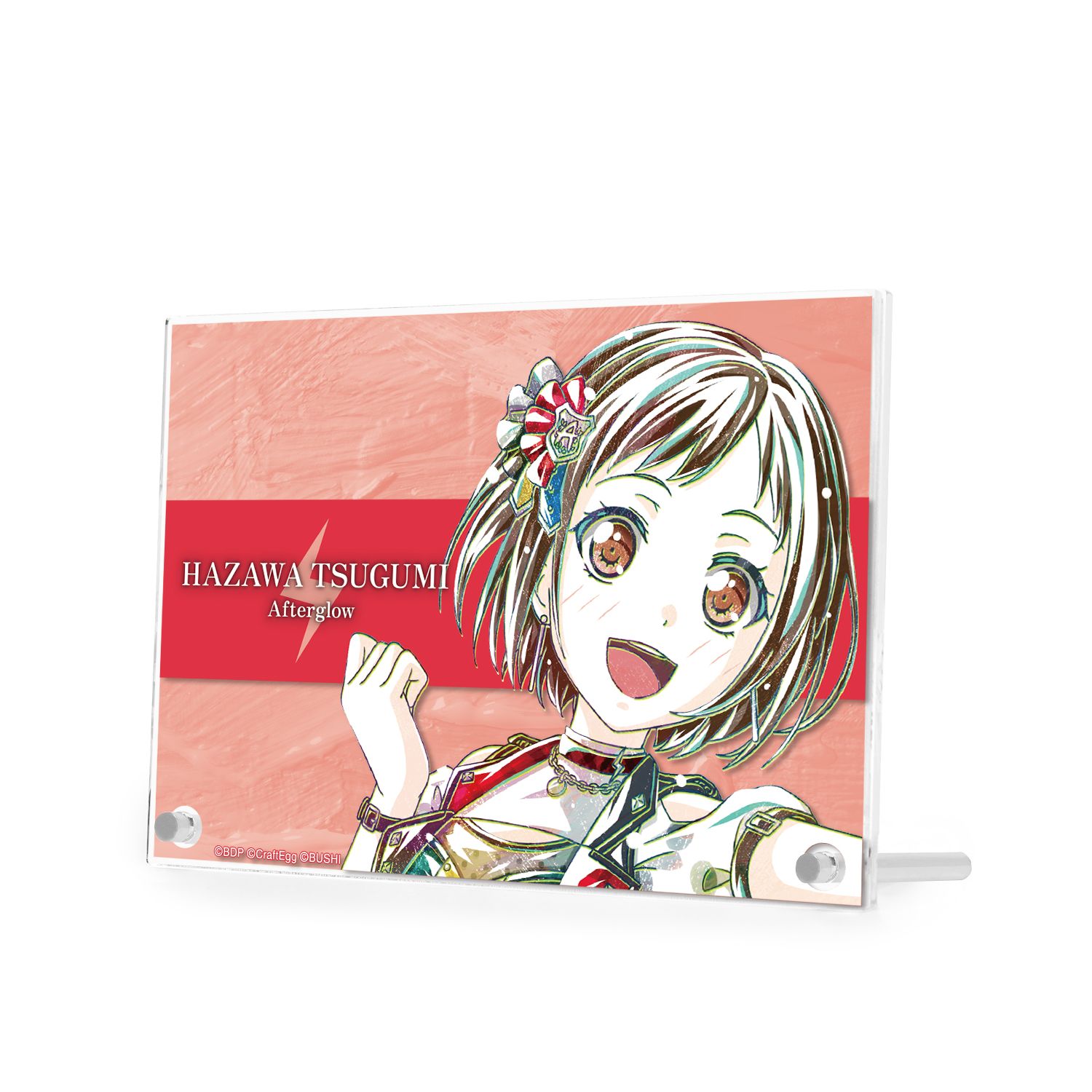 バンドリ! ガールズバンドパーティ! 羽沢 つぐみ Ani-Art 第4弾 ダブルアクリルパネル - AniSmile