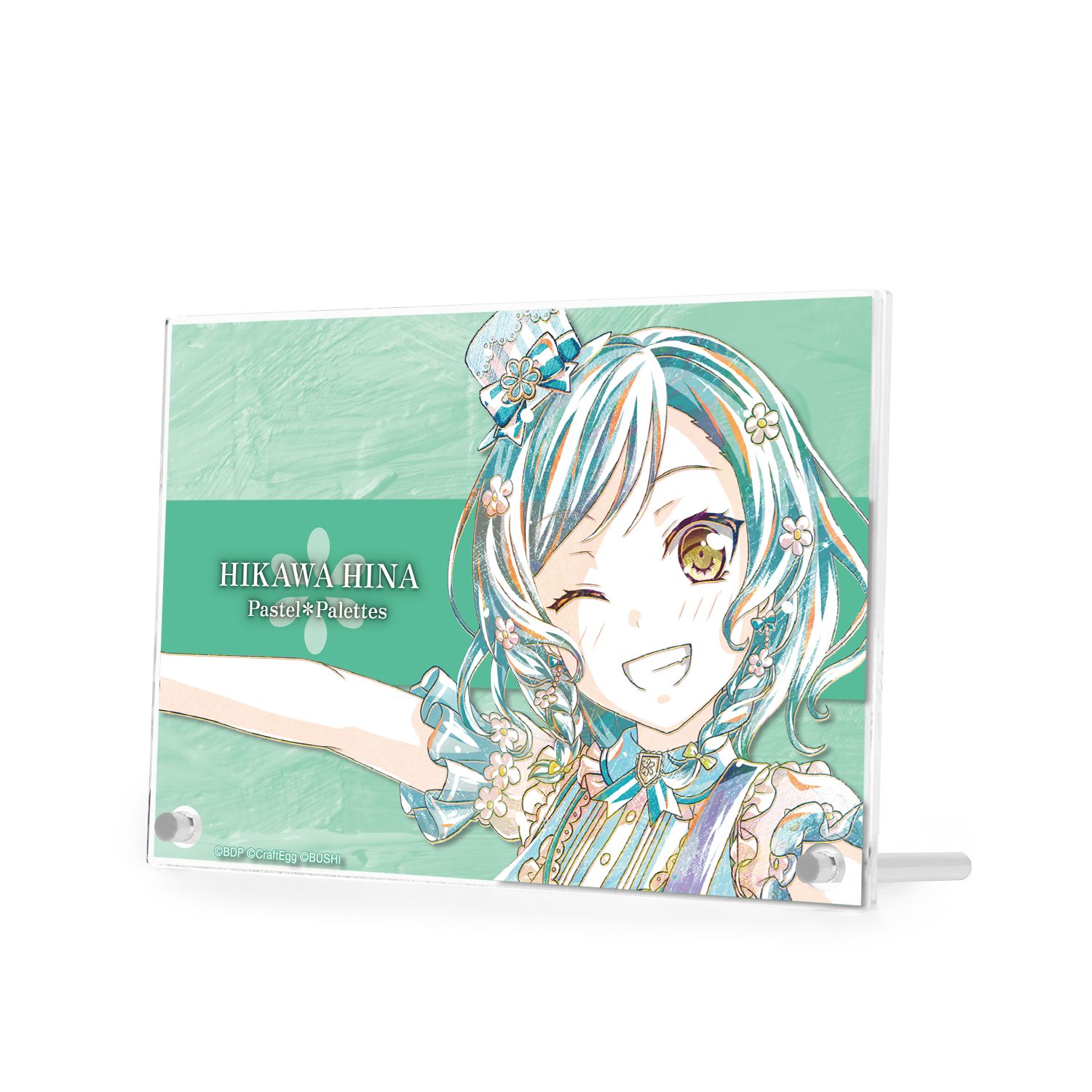 バンドリ! ガールズバンドパーティ! 氷川 日菜 Ani-Art 第4弾 ダブルアクリルパネル - AniSmile
