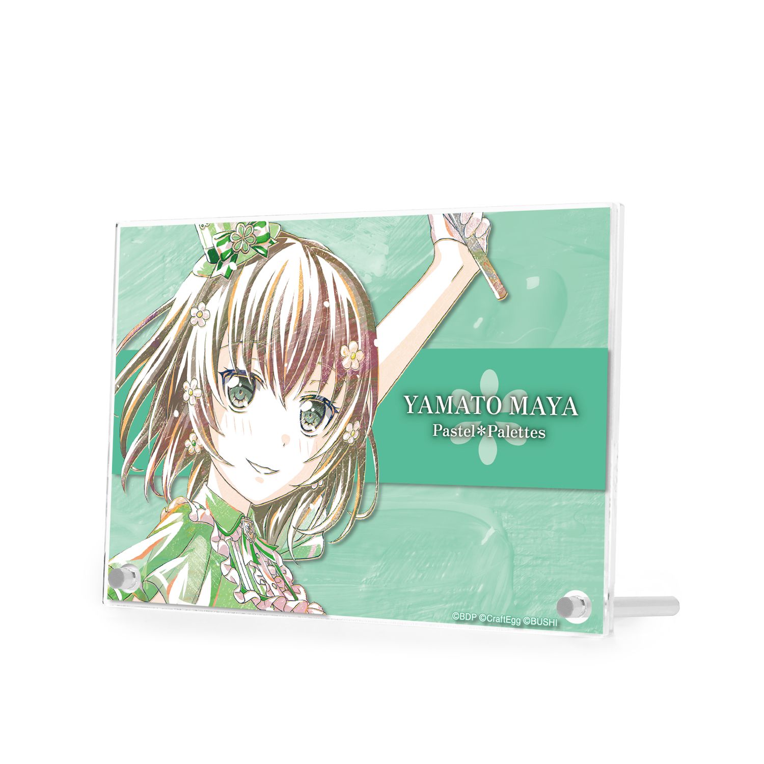 バンドリ! ガールズバンドパーティ! 大和 麻弥 Ani-Art 第4弾 ダブルアクリルパネル - AniSmile