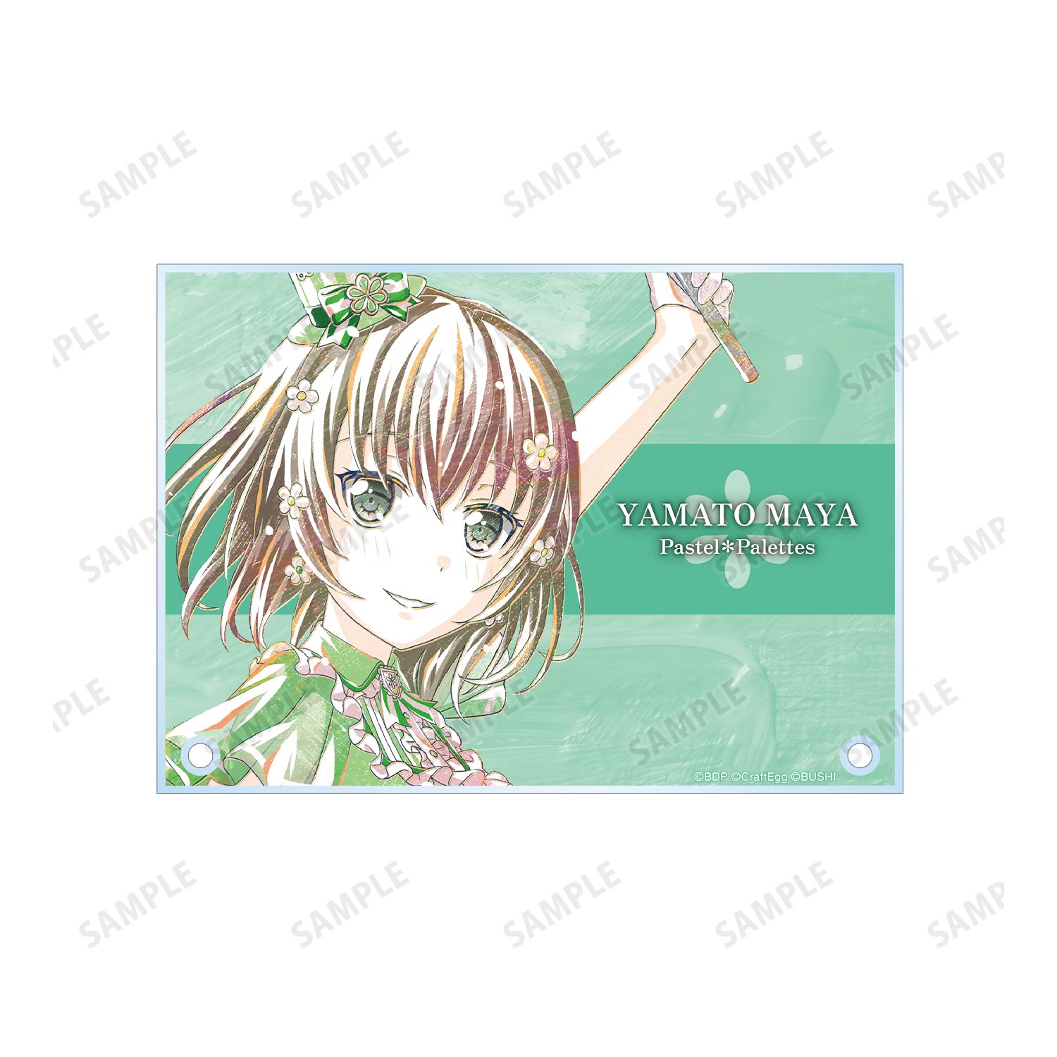 バンドリ! ガールズバンドパーティ! 大和 麻弥 Ani-Art 第4弾 ダブルアクリルパネル Image 3 | AniSmile