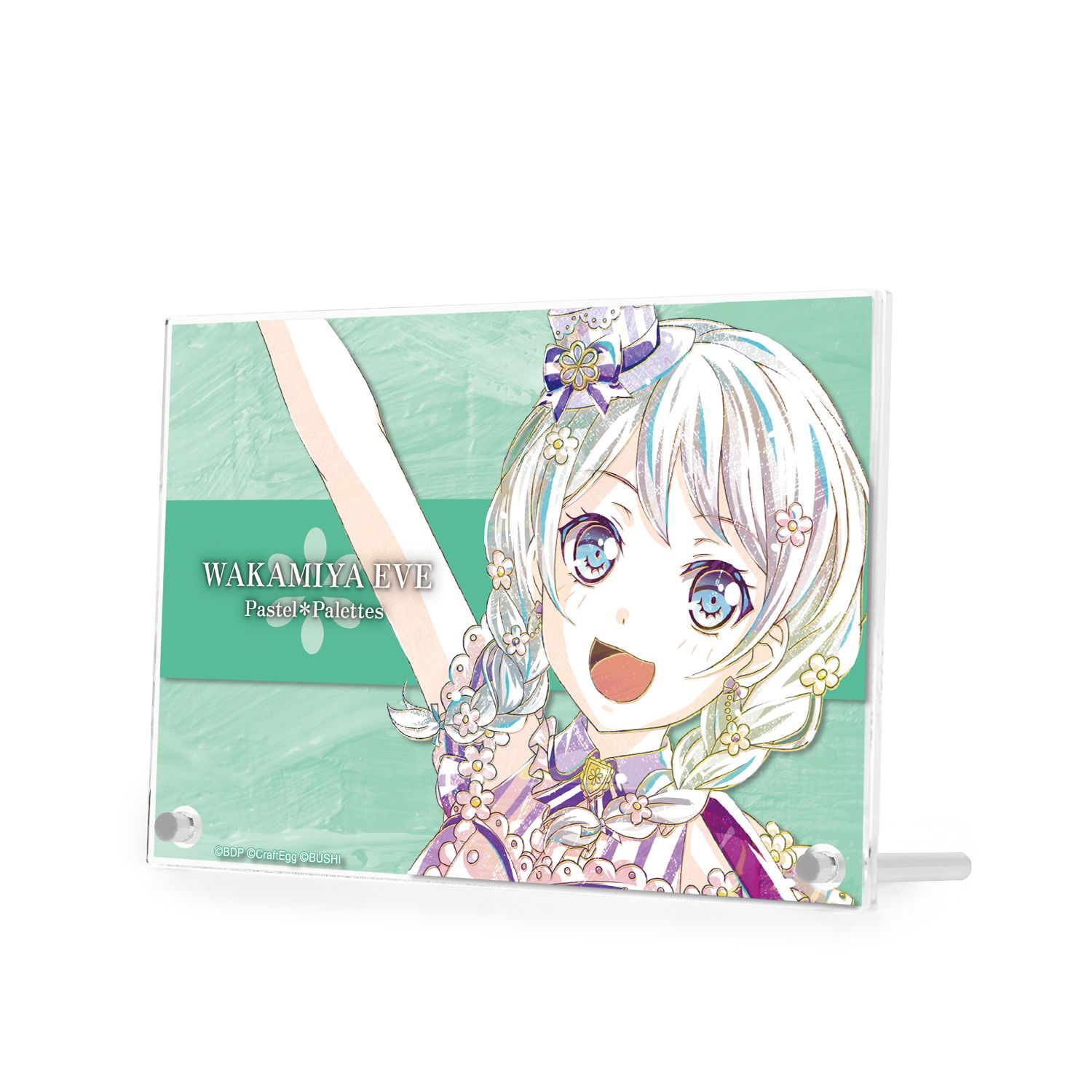 バンドリ! ガールズバンドパーティ! 若宮 イヴ Ani-Art 第4弾 ダブルアクリルパネル - AniSmile