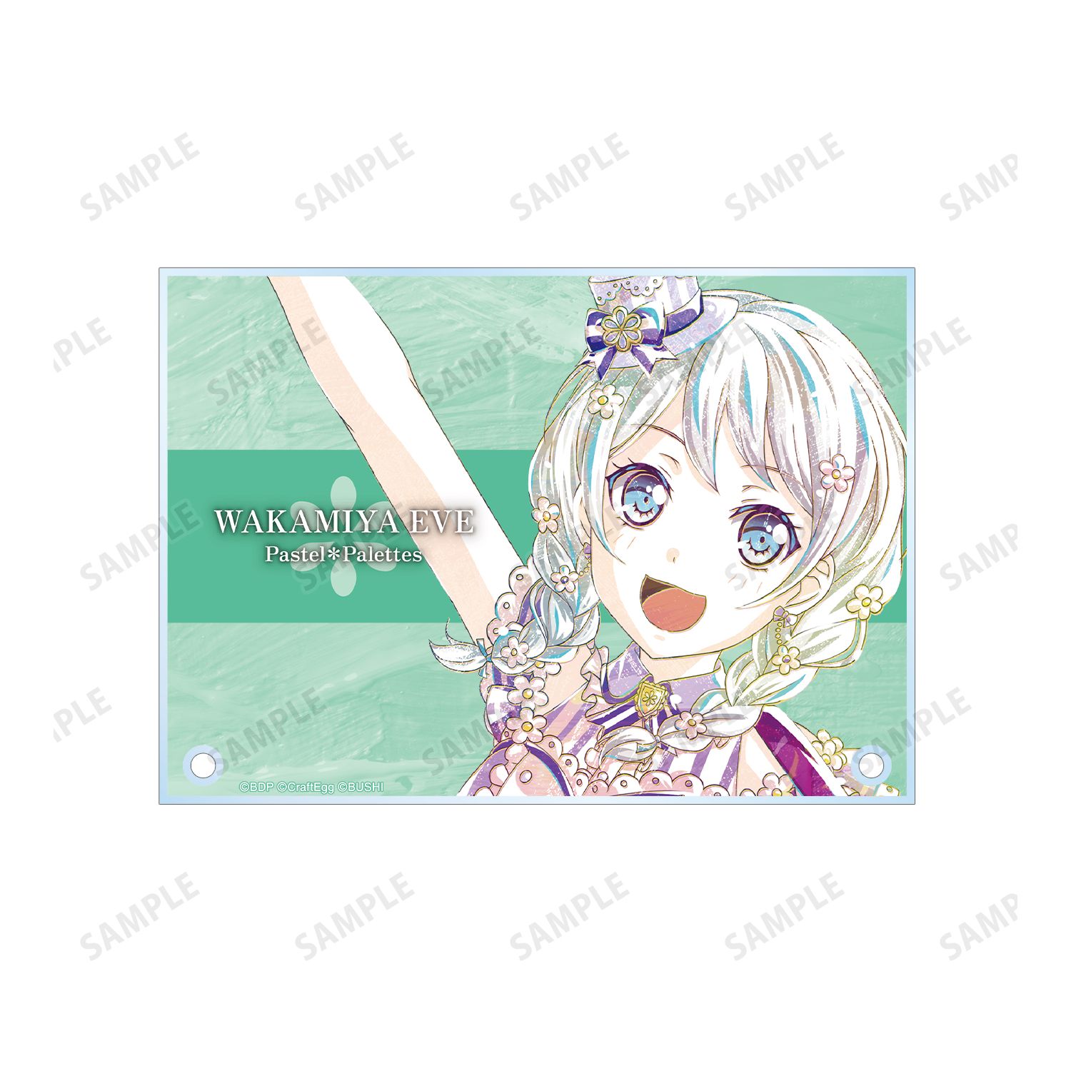 バンドリ! ガールズバンドパーティ! 若宮 イヴ Ani-Art 第4弾 ダブルアクリルパネル 图片 3 | AniSmile