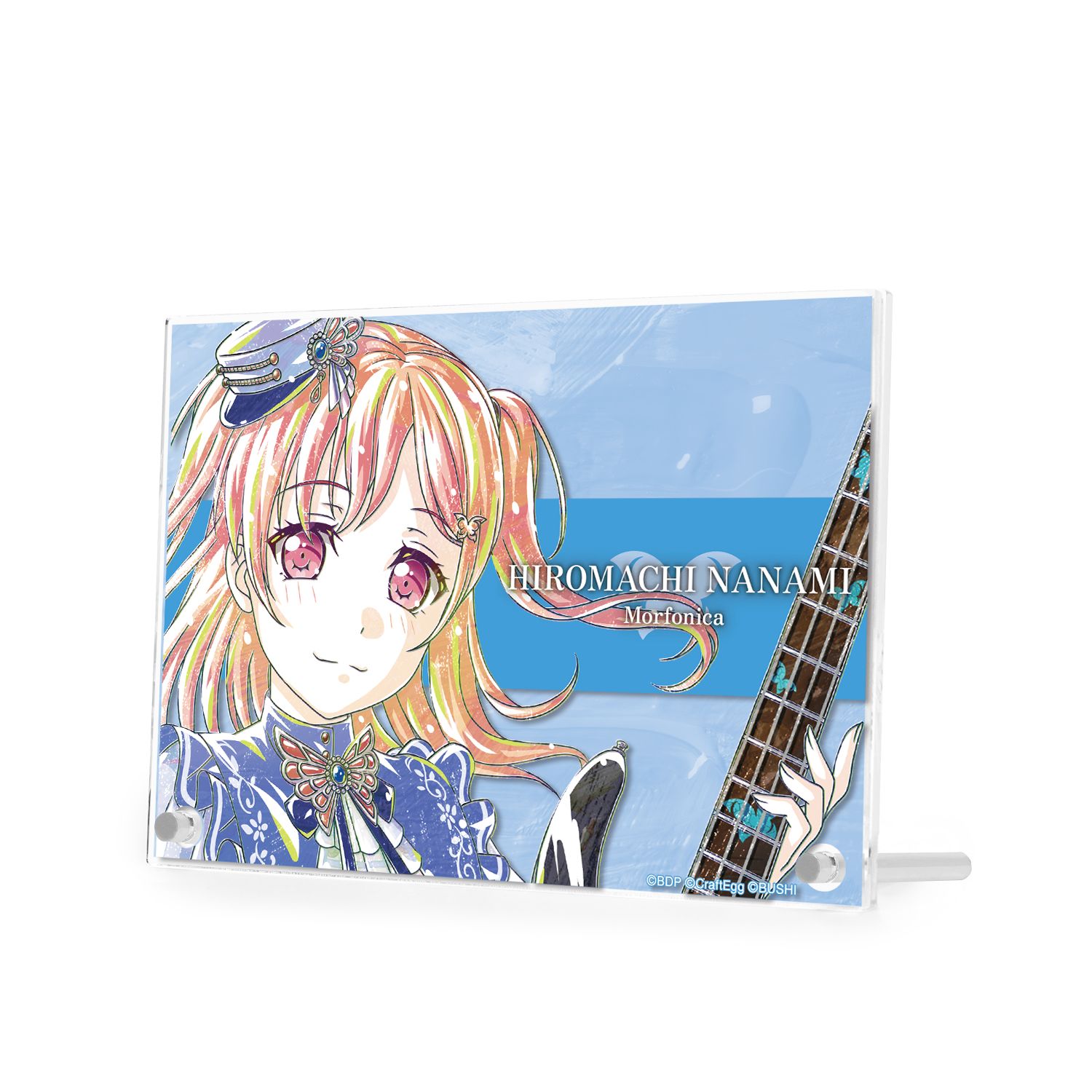 バンドリ! ガールズバンドパーティ! 広町 七深 Ani-Art 第4弾 ダブルアクリルパネル - AniSmile