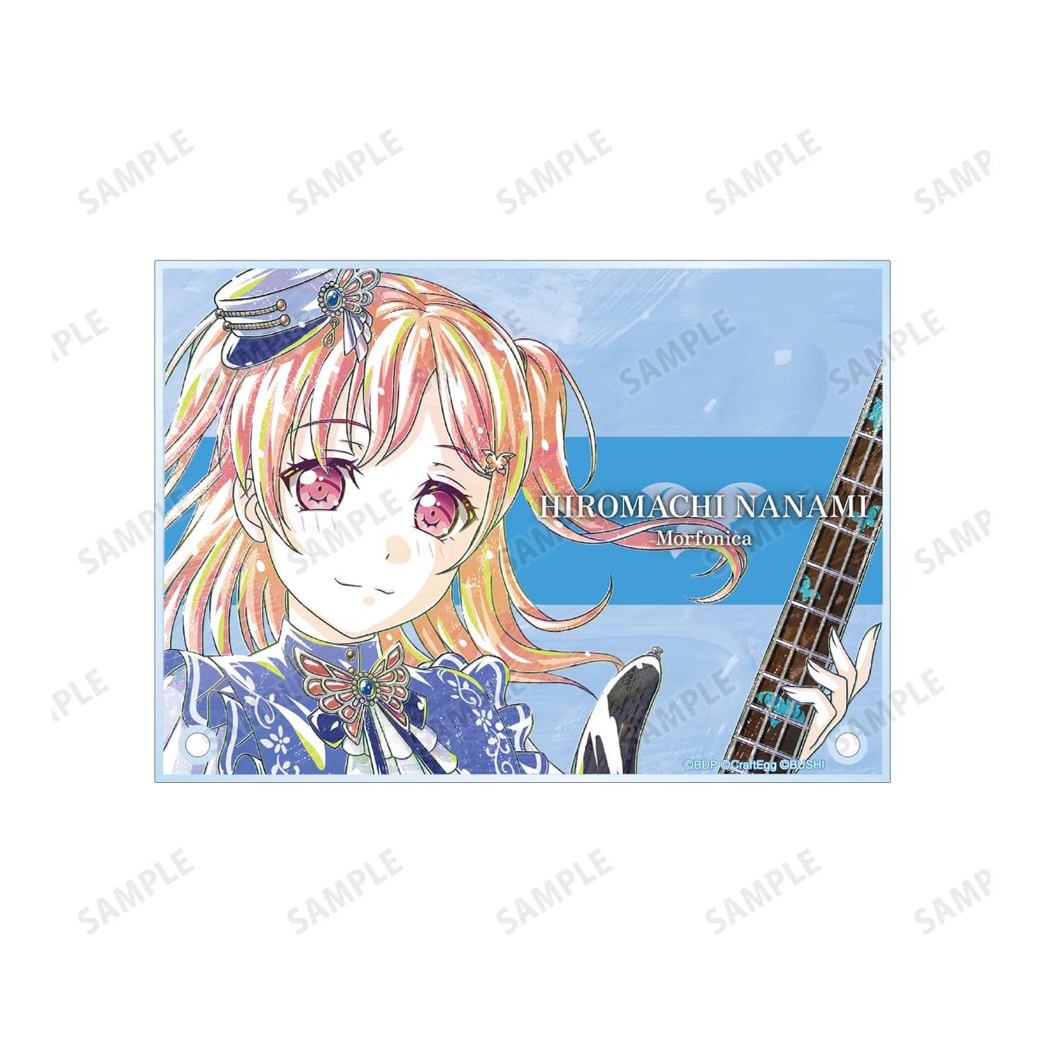 バンドリ! ガールズバンドパーティ! 広町 七深 Ani-Art 第4弾 ダブルアクリルパネル Image 3 | AniSmile