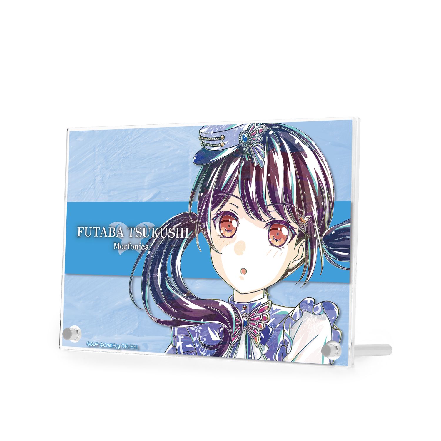 バンドリ! ガールズバンドパーティ! 二葉 つくし Ani-Art 第4弾 ダブルアクリルパネル - AniSmile