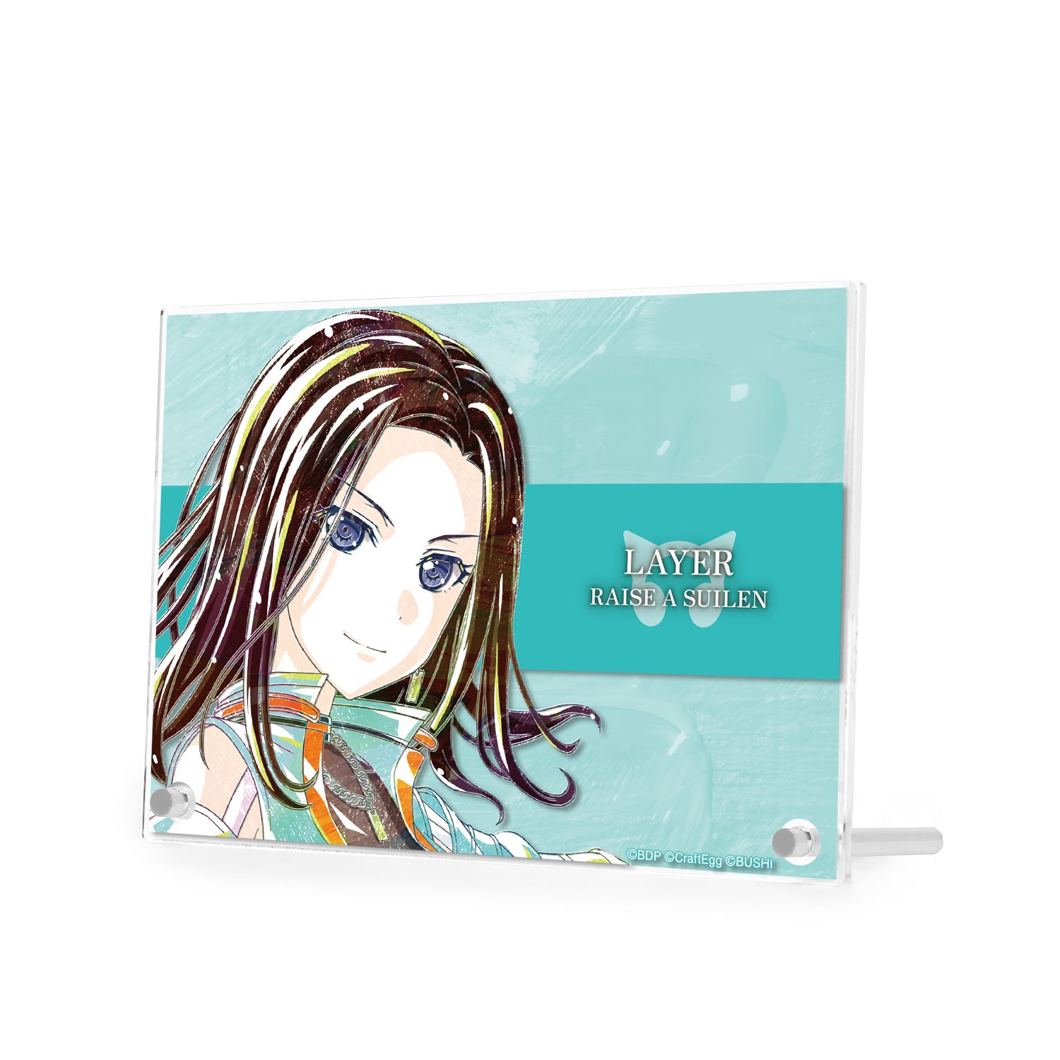 バンドリ! ガールズバンドパーティ! レイヤ Ani-Art 第4弾 ダブルアクリルパネル - AniSmile