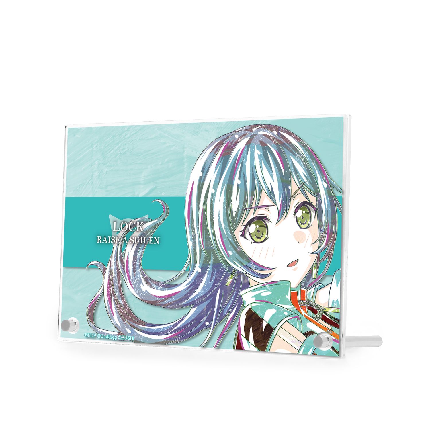 バンドリ! ガールズバンドパーティ! ロック Ani-Art 第4弾 ダブルアクリルパネル Image 2 | AniSmile