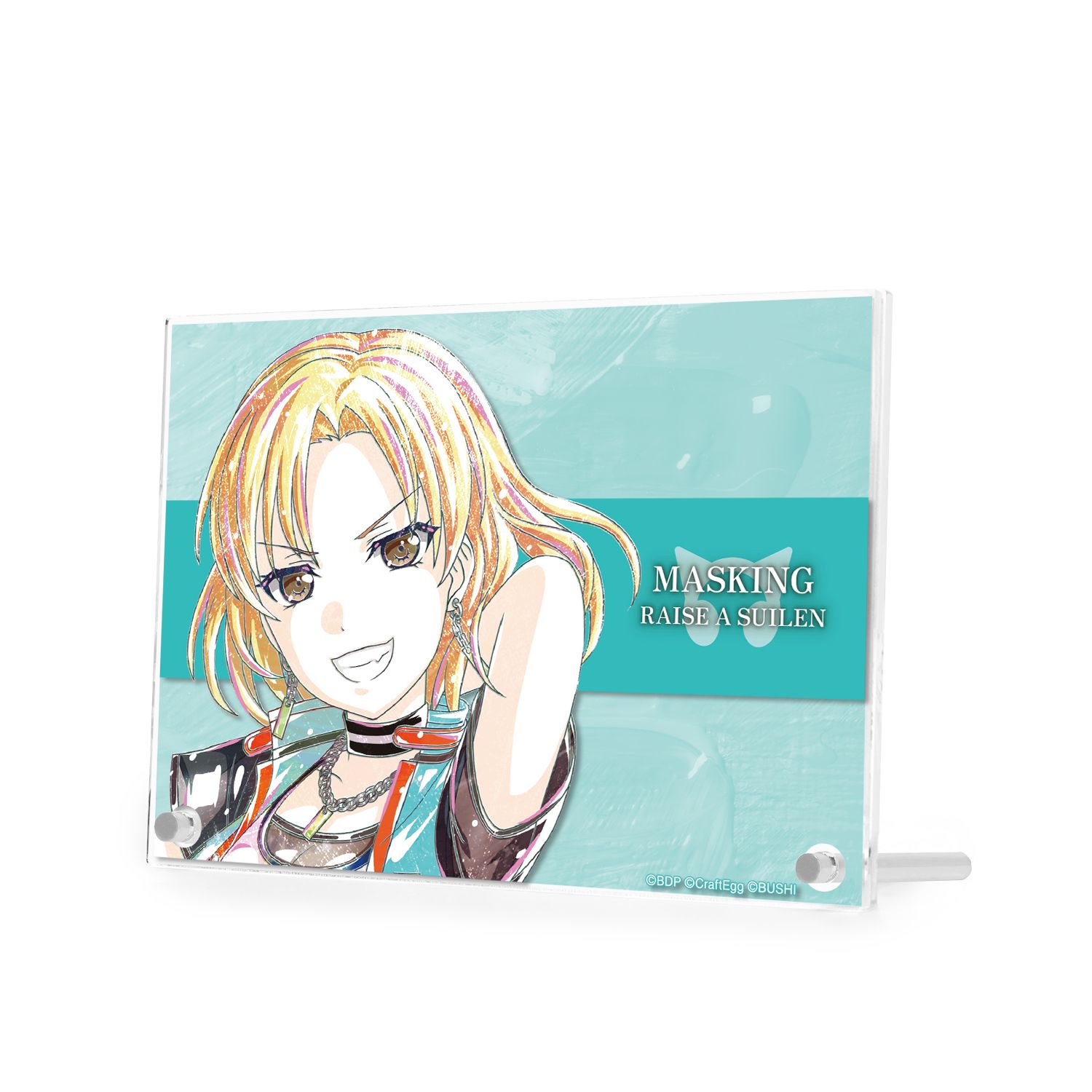 バンドリ! ガールズバンドパーティ! マスキング Ani-Art 第4弾 ダブルアクリルパネル - AniSmile