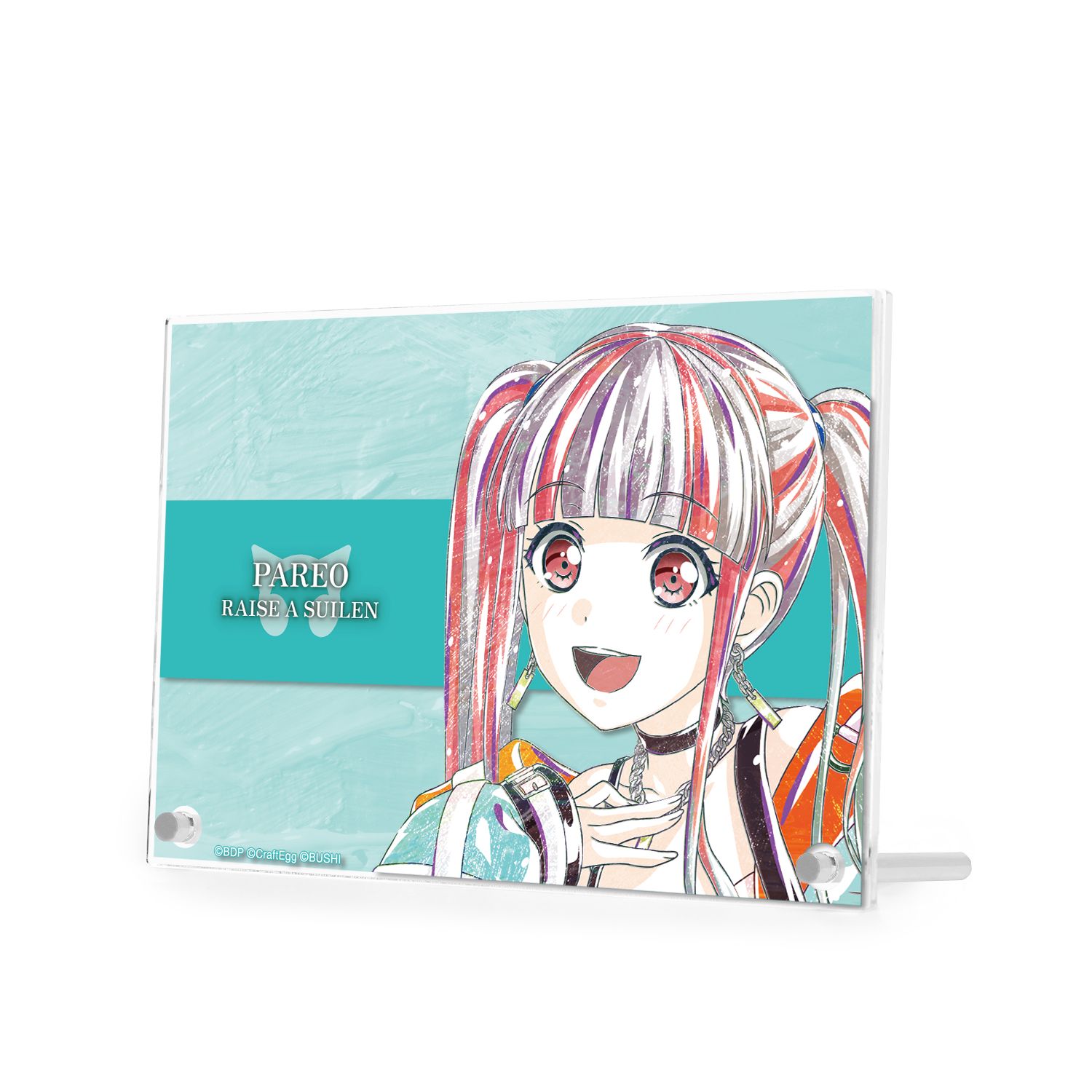 バンドリ! ガールズバンドパーティ! パレオ Ani-Art 第4弾 ダブルアクリルパネル - AniSmile