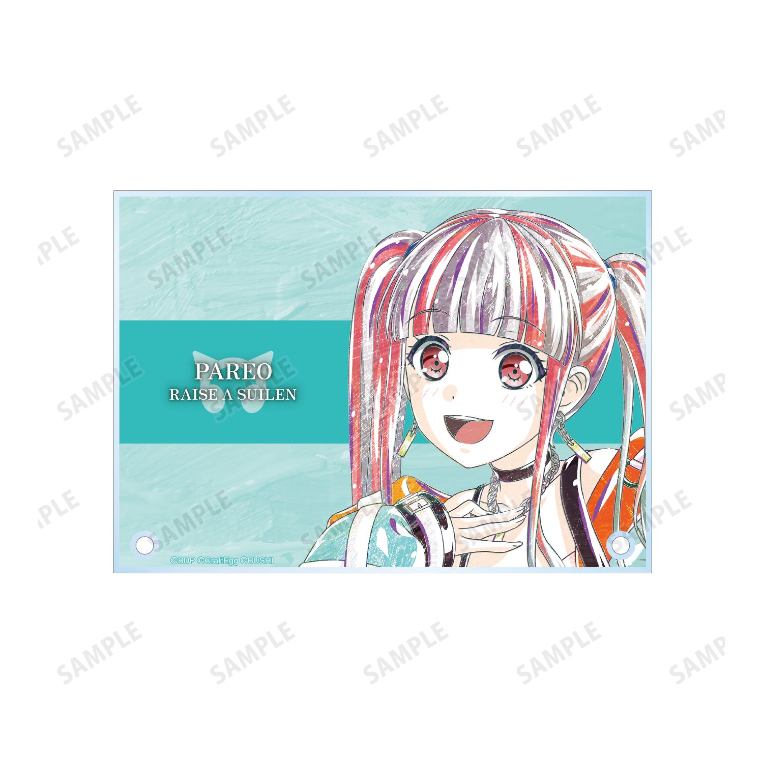 バンドリ! ガールズバンドパーティ! パレオ Ani-Art 第4弾 ダブルアクリルパネル Image 3 | AniSmile