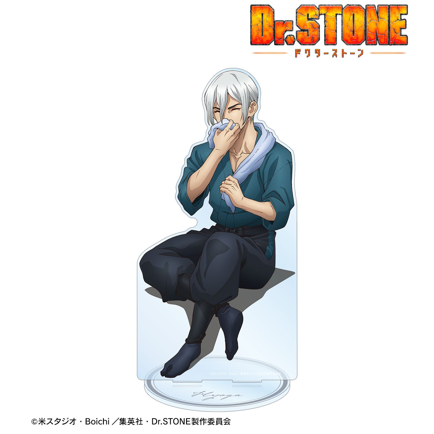 TVアニメ「Dr.STONE」 描き下ろしイラスト 氷月 石化前ver. 特大アクリルスタンド Image 2 | AniSmile