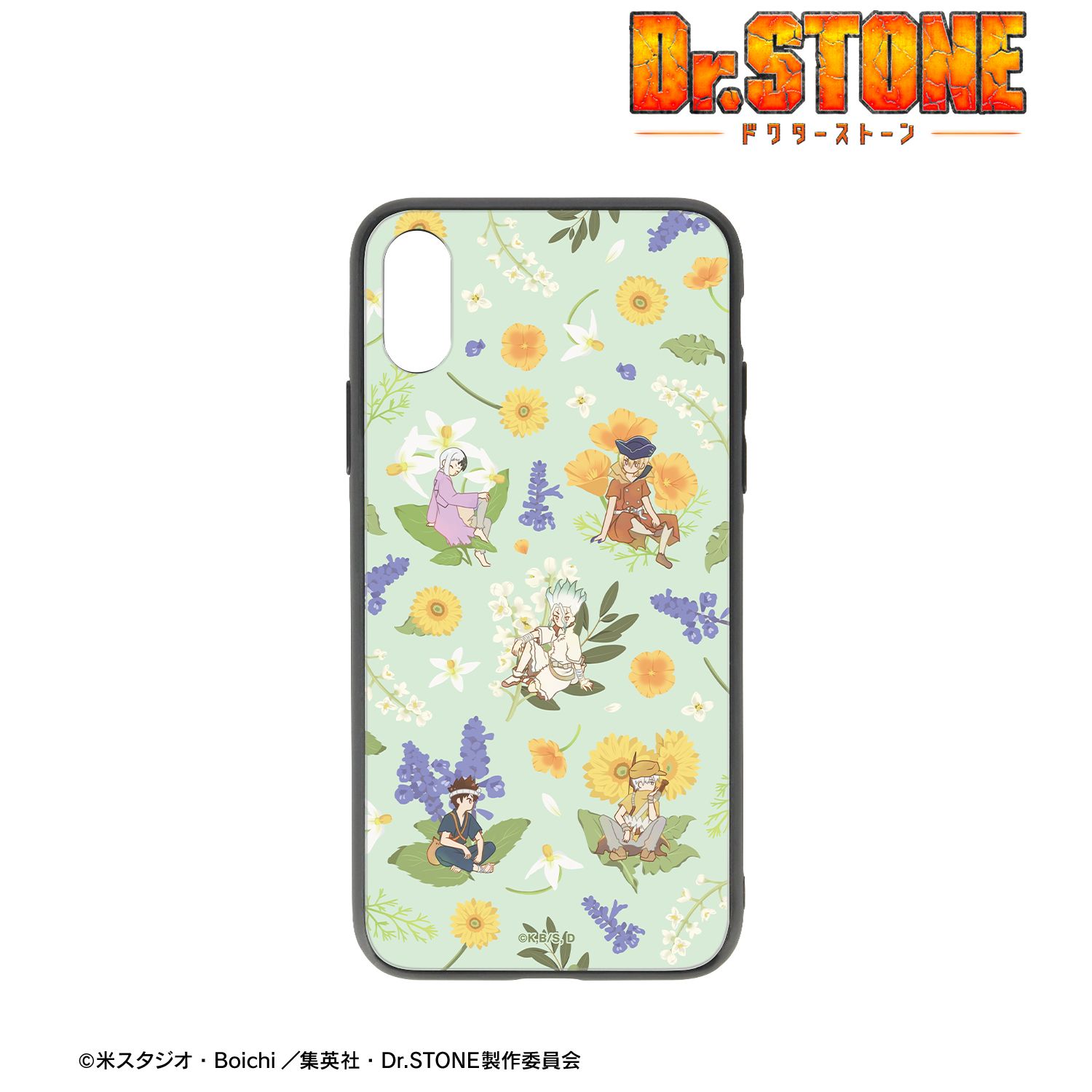 TVアニメ「Dr.STONE」 Botania 強化ガラスiPhoneケース(対象機種/iPhone XR) Image 2 | AniSmile