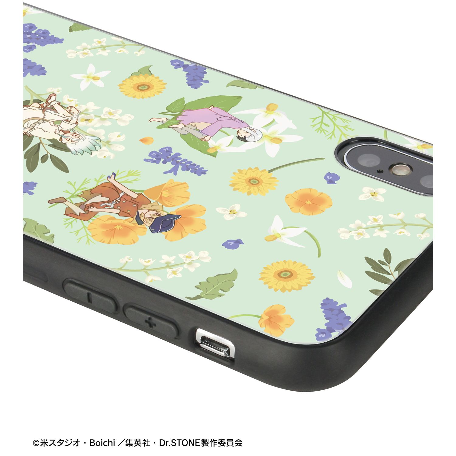 TVアニメ「Dr.STONE」 Botania 強化ガラスiPhoneケース(対象機種/iPhone 12/12 Pro) Image 3 | AniSmile