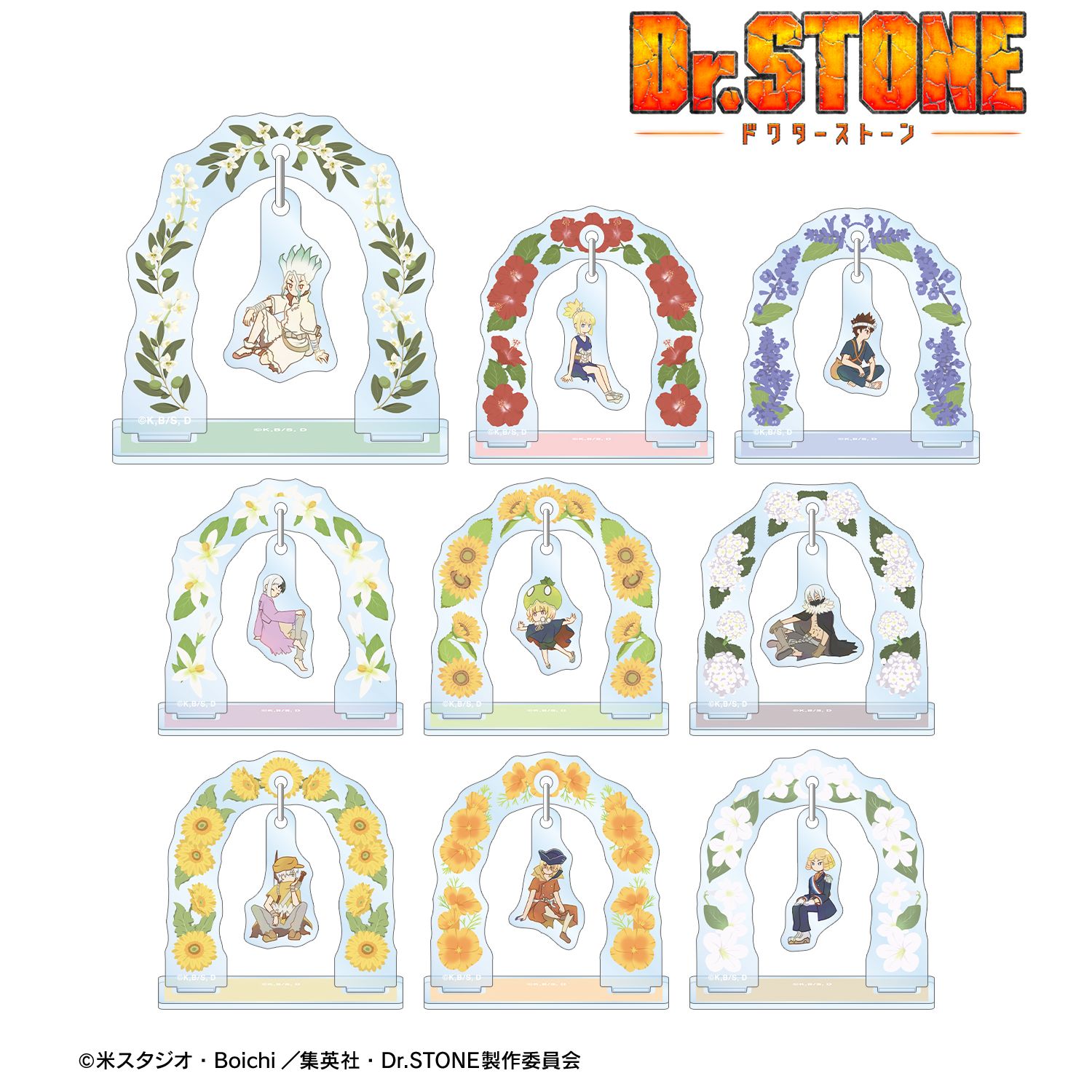TVアニメ「Dr.STONE」 トレーディング Botania ゆらゆらアクリルスタンド(単位/単品) 画像 2 | AniSmile