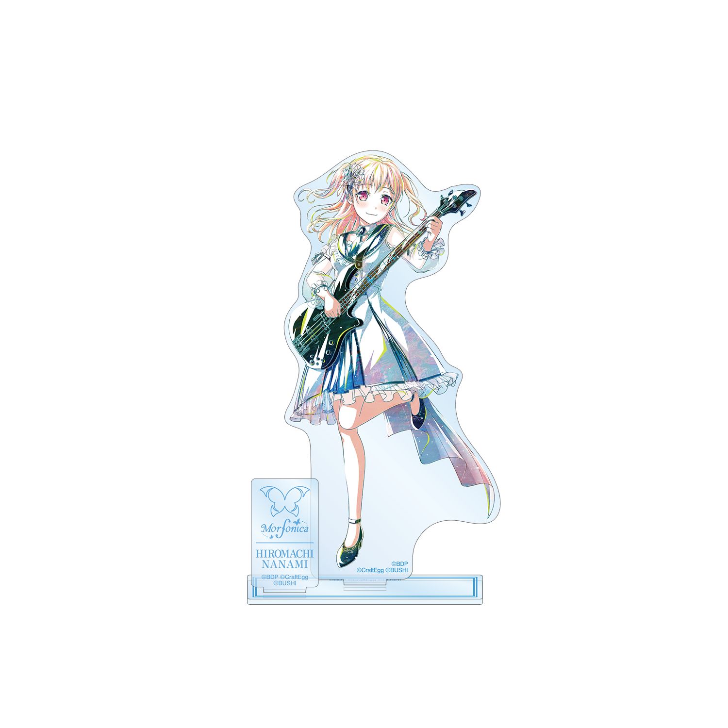バンドリ! ガールズバンドパーティ! 広町 七深 Ani-Art 第5弾 パーツ付きBIGアクリルスタンド - AniSmile