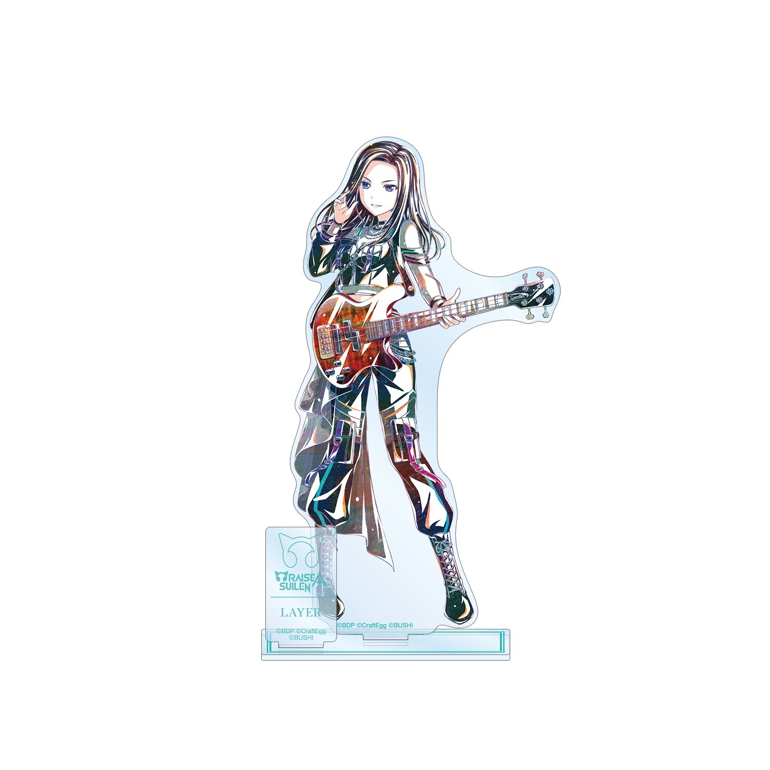 バンドリ! ガールズバンドパーティ! レイヤ Ani-Art 第5弾 パーツ付きBIGアクリルスタンド - AniSmile