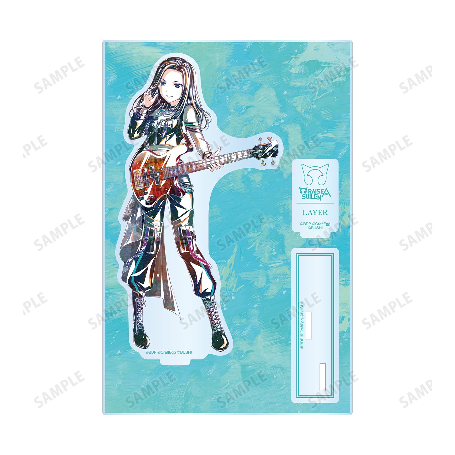 バンドリ! ガールズバンドパーティ! レイヤ Ani-Art 第5弾 パーツ付きBIGアクリルスタンド Image 3 | AniSmile