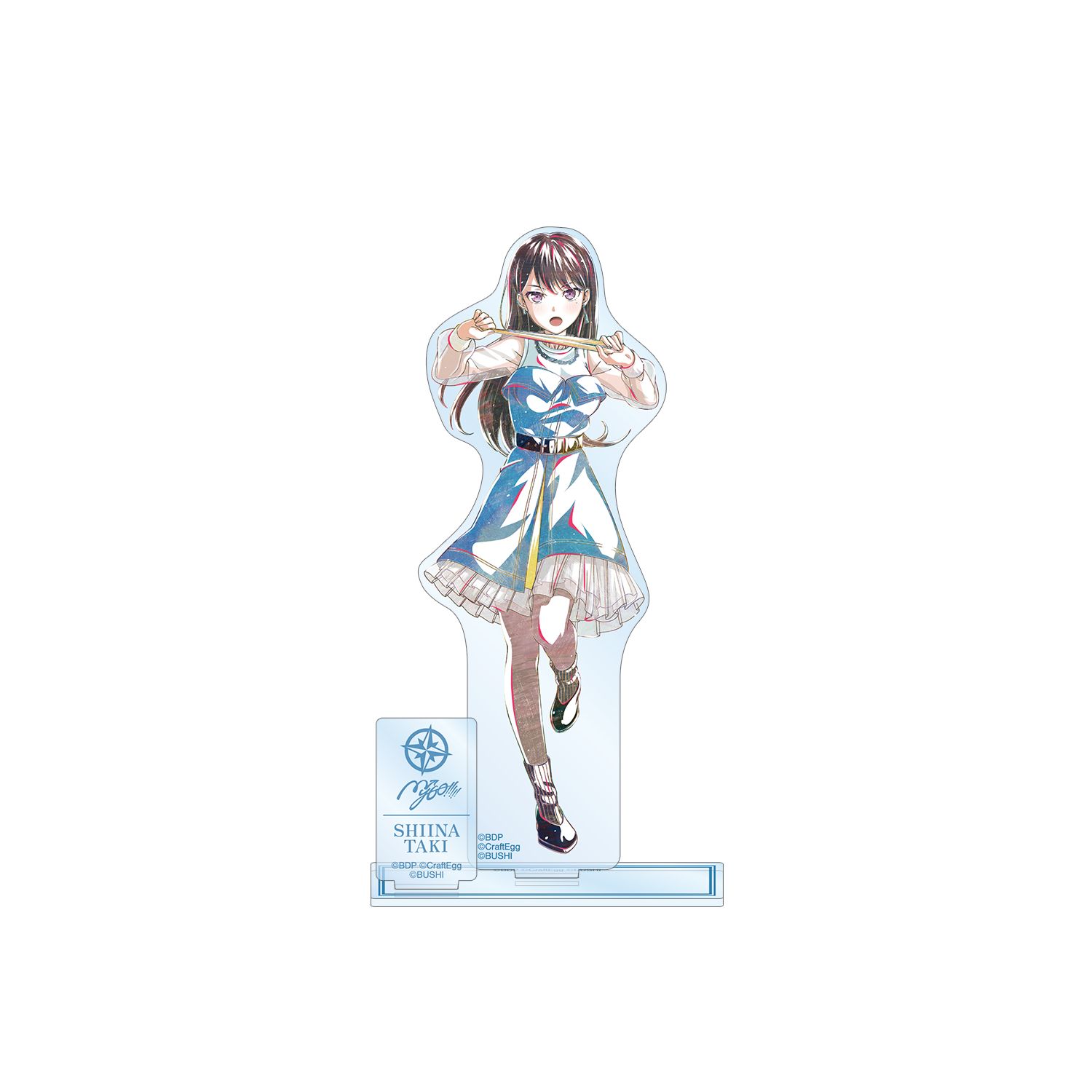 バンドリ! ガールズバンドパーティ! 椎名 立希 Ani-Art 第5弾 パーツ付きBIGアクリルスタンド - AniSmile