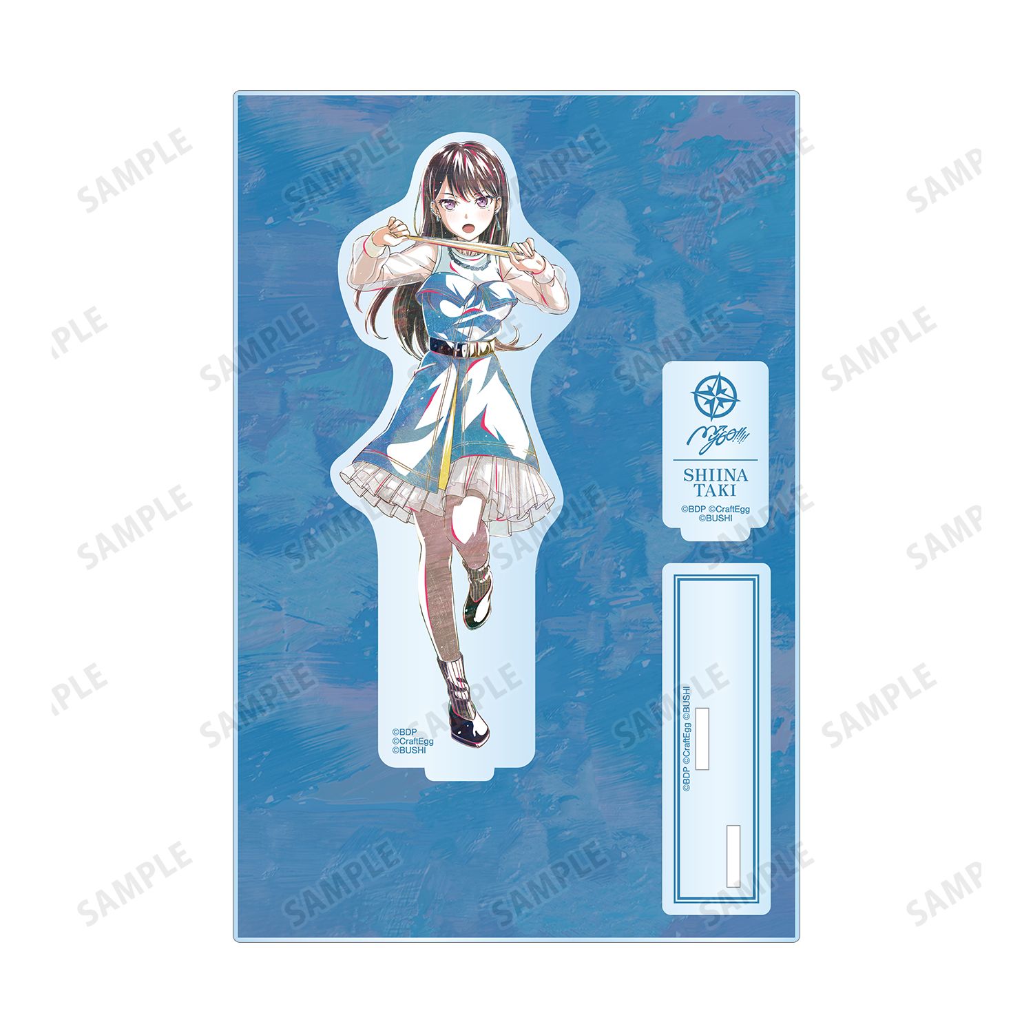バンドリ! ガールズバンドパーティ! 椎名 立希 Ani-Art 第5弾 パーツ付きBIGアクリルスタンド Image 3 | AniSmile
