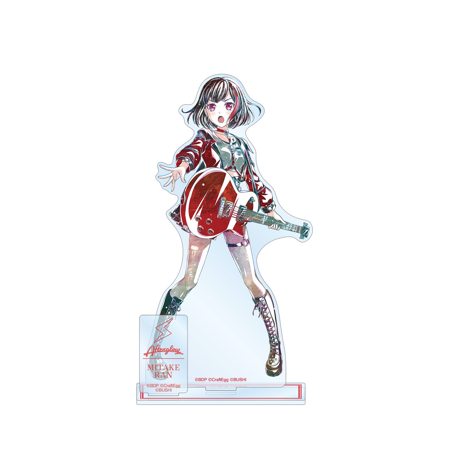 バンドリ! ガールズバンドパーティ! 美竹 蘭 Ani-Art 第5弾 パーツ付きBIGアクリルスタンド - AniSmile