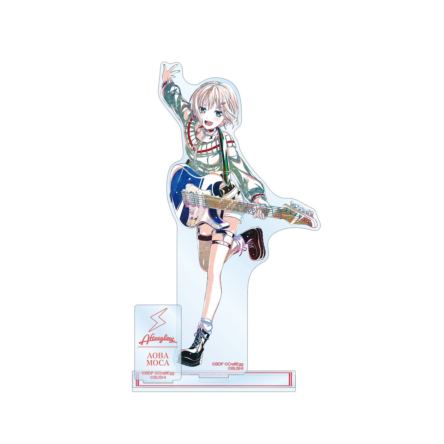 バンドリ! ガールズバンドパーティ! 青葉 モカ Ani-Art 第5弾 パーツ付きBIGアクリルスタンド - AniSmile