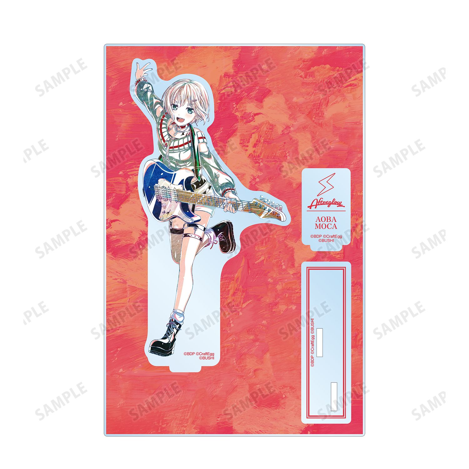 バンドリ! ガールズバンドパーティ! 青葉 モカ Ani-Art 第5弾 パーツ付きBIGアクリルスタンド Image 3 | AniSmile